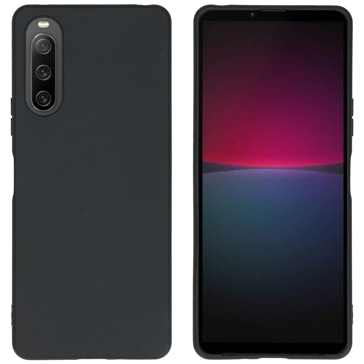 imoshion TPU Color Cover für das Sony Xperia 10 V - Schwarz