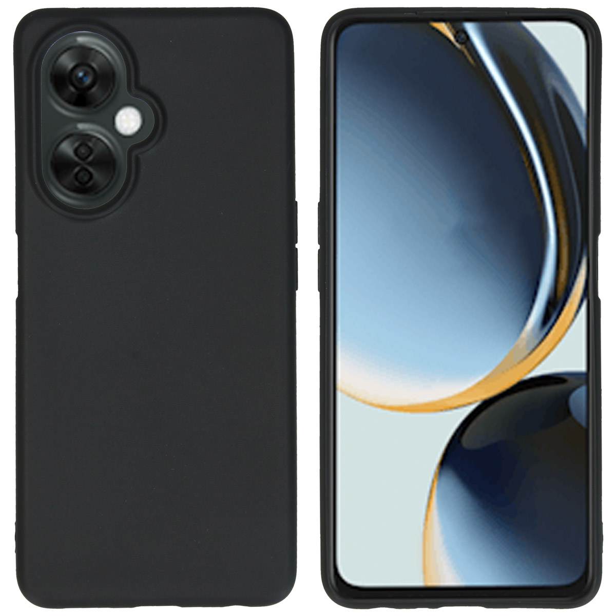imoshion TPU Color Cover für das OnePlus Nord CE 3 Lite (5G) - Schwarz