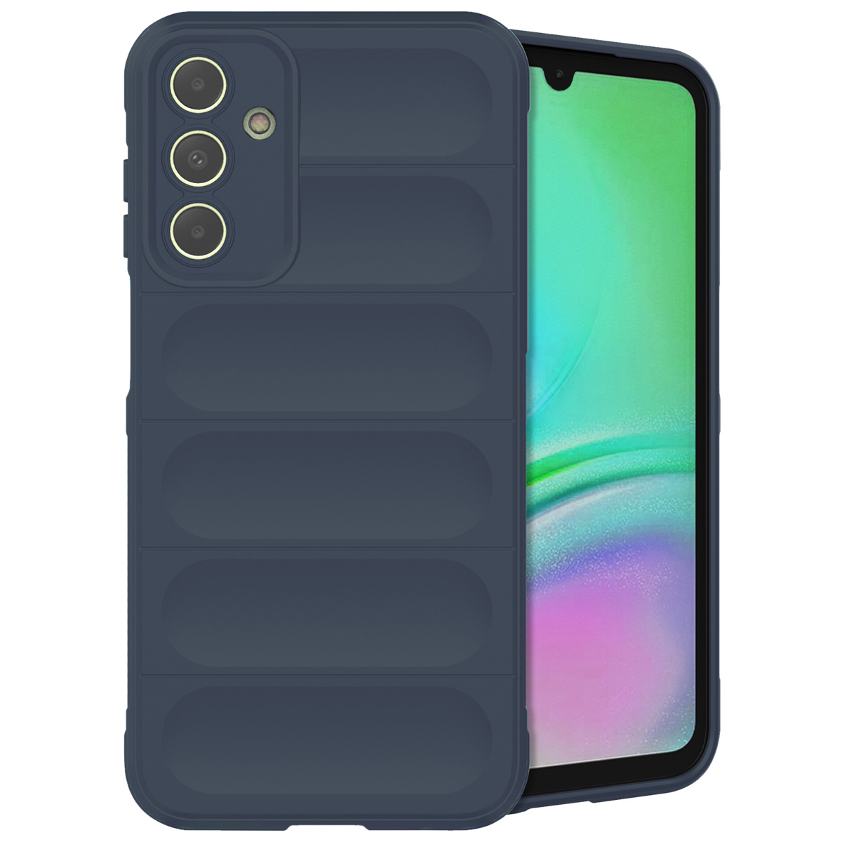imoshion EasyGrip Backcover für das Samsung Galaxy A15 (5G/4G) - Dunkelblau
