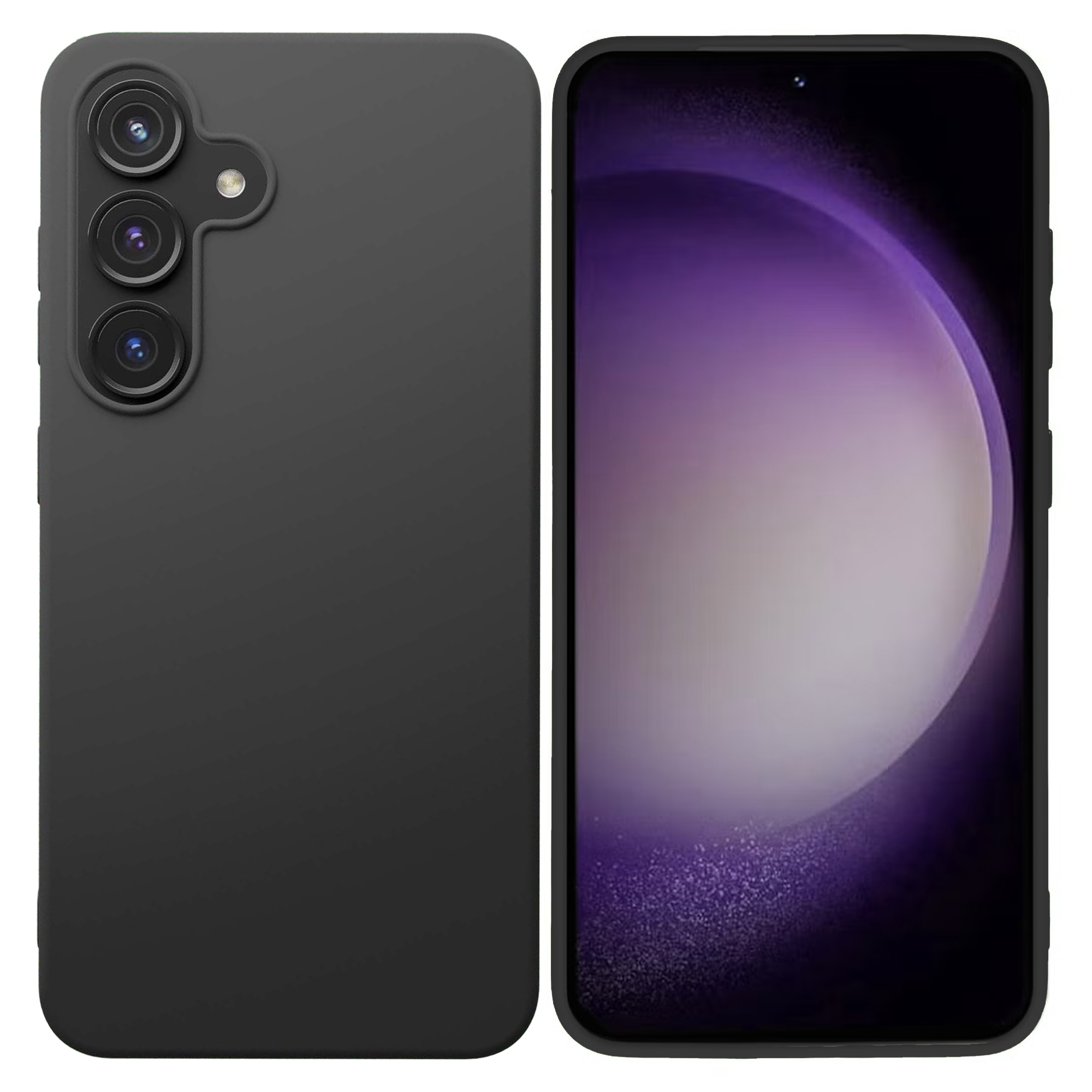imoshion TPU Color Cover für das Samsung Galaxy S24 - Schwarz
