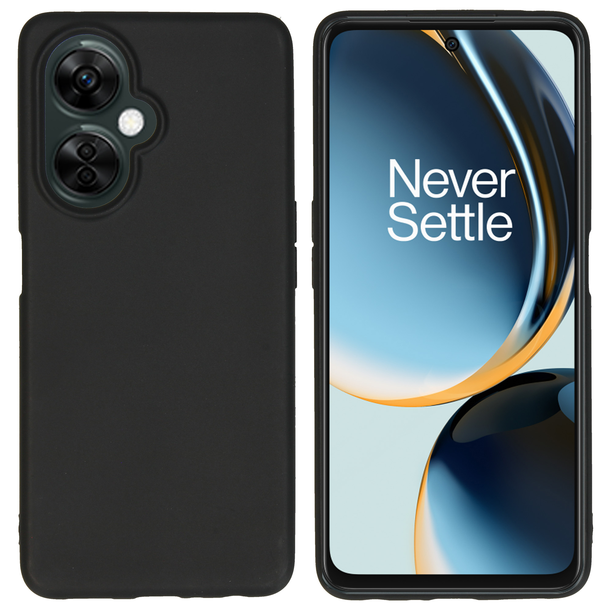 imoshion TPU Color Cover für das OnePlus Nord CE 3 - Schwarz