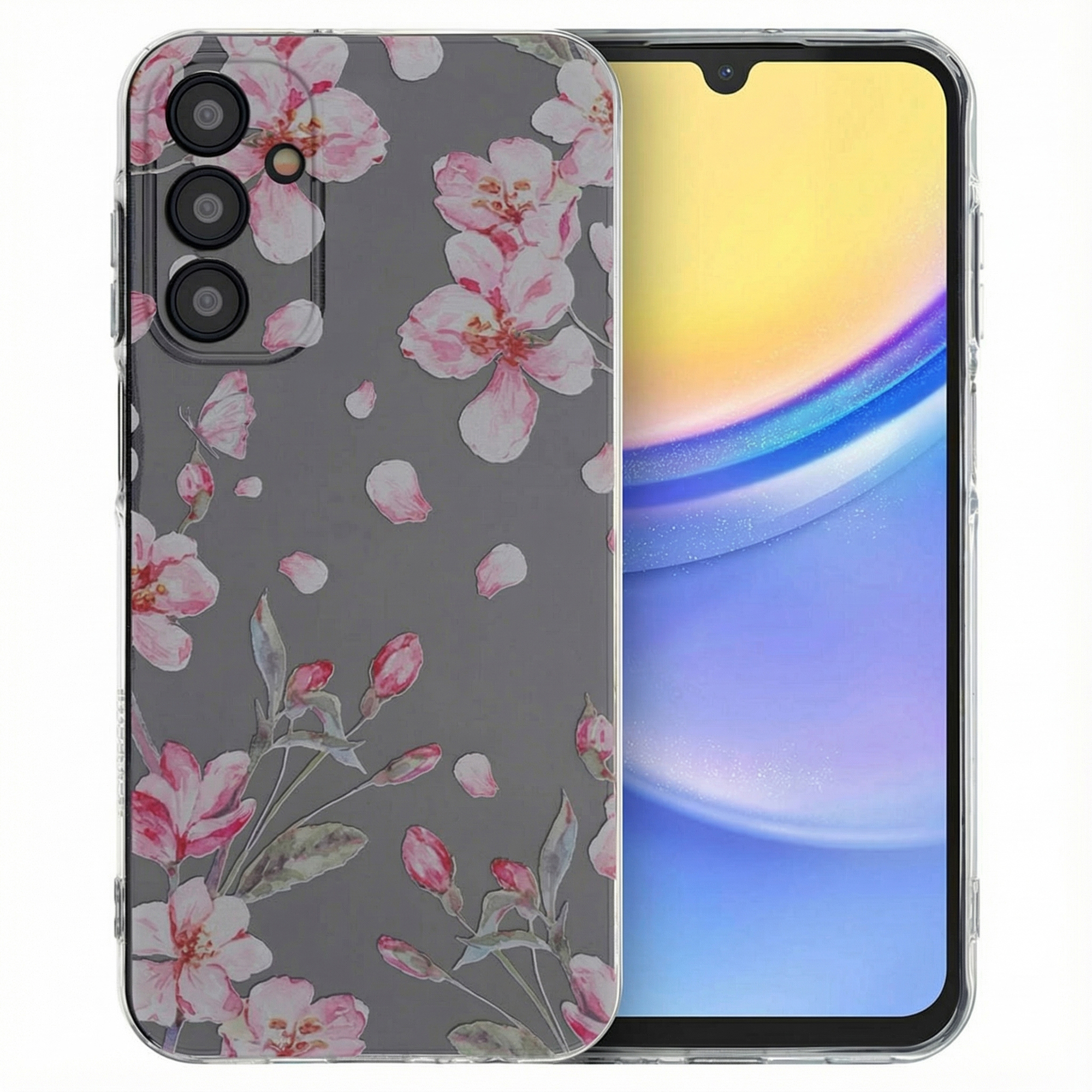 imoshion Design Hülle für das Samsung Galaxy A15 (5G/4G) - Blossom Watercolor
