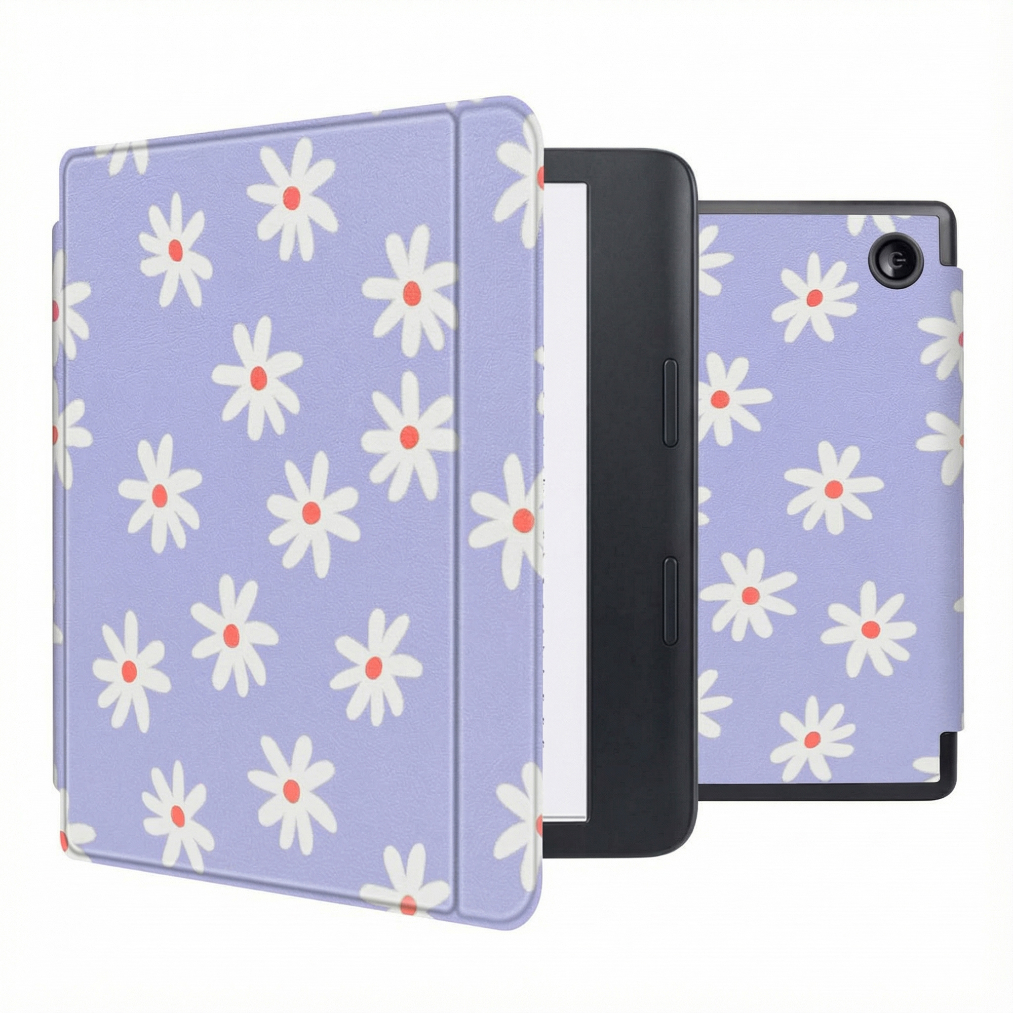 imoshion Design Slim Hard Case Sleepcover mit Stand für das Kobo Sage / Tolino Epos 3 - Flowers Distance