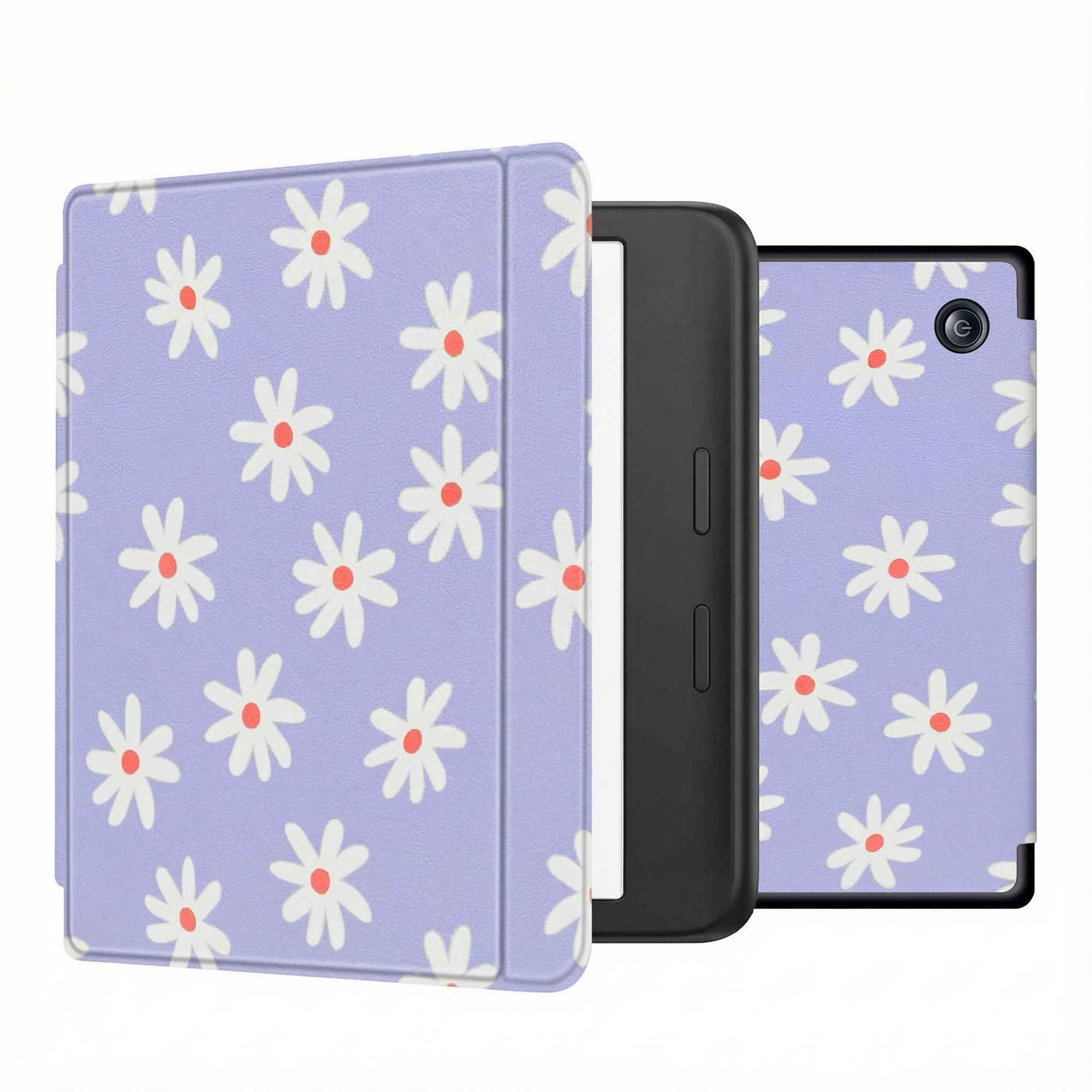 imoshion Design Slim Hard Case Sleepcover mit Stand für das Tolino Vision 5 - Flowers Distance