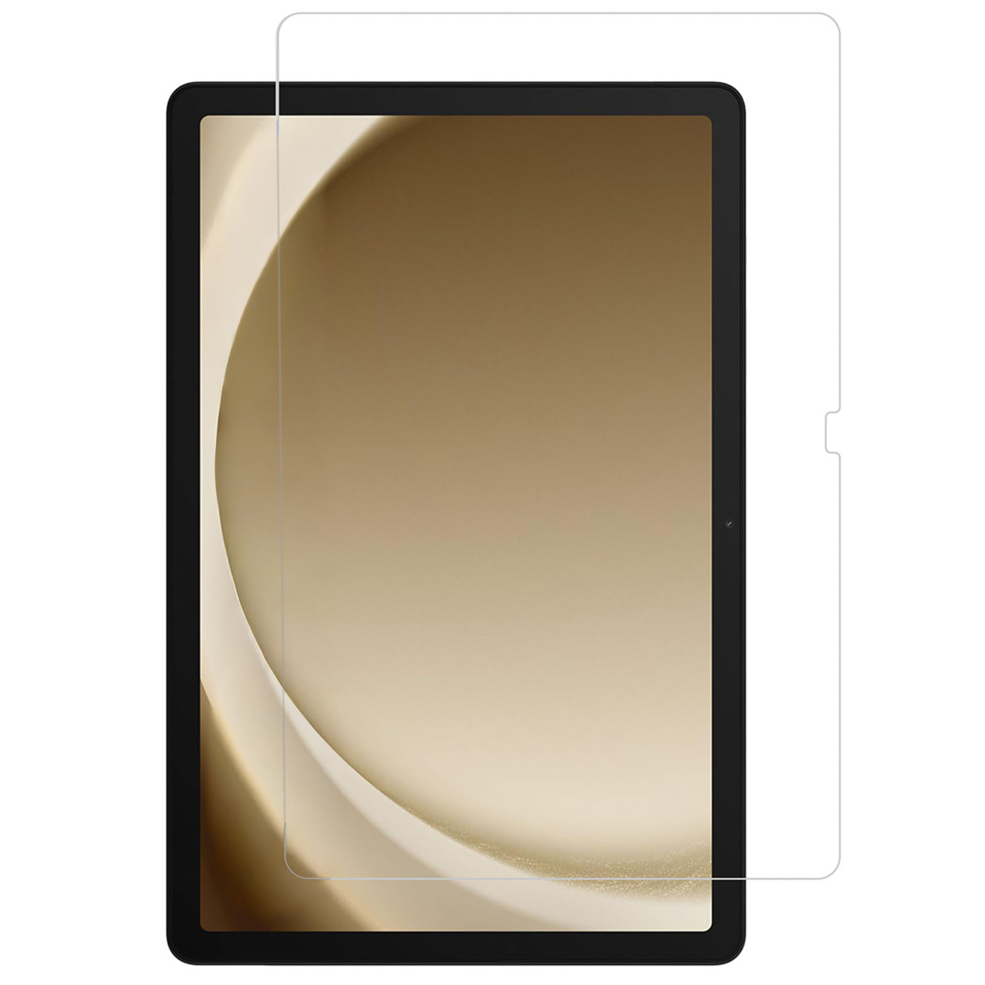 Accezz Premium Bildschirmschutz aus Glas für das Samsung Galaxy Tab A11 Plus / A9 Plus
