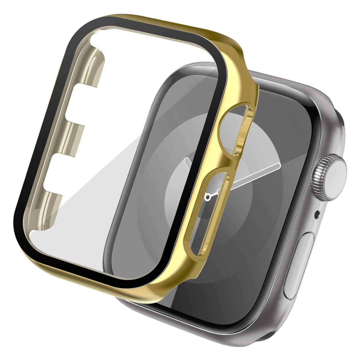 imoshion Full Cover glänzendes Hard Case für das Apple Watch 1 / 2 / 3 - 38 mm - Gold