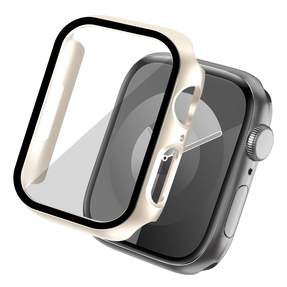 imoshion Full Cover Hard Case für das Apple Watch 7 / 8 / 9 - 41 mm - Polarstern