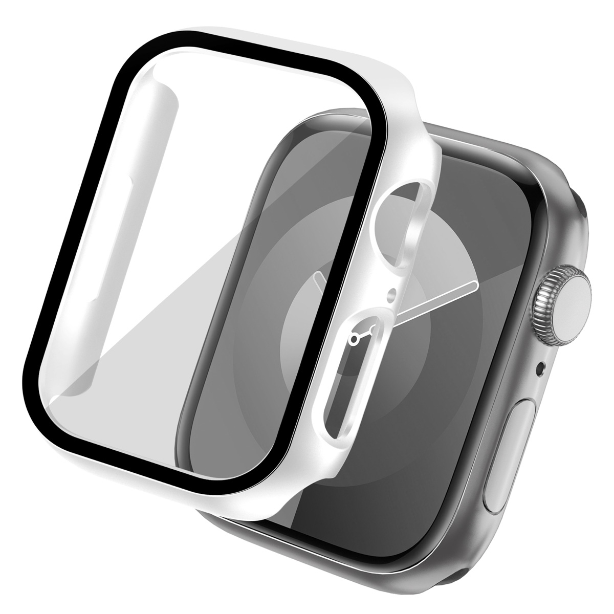 imoshion Full Cover Hard Case für das Apple Watch 7 / 8 / 9 - 41 mm - Weiß