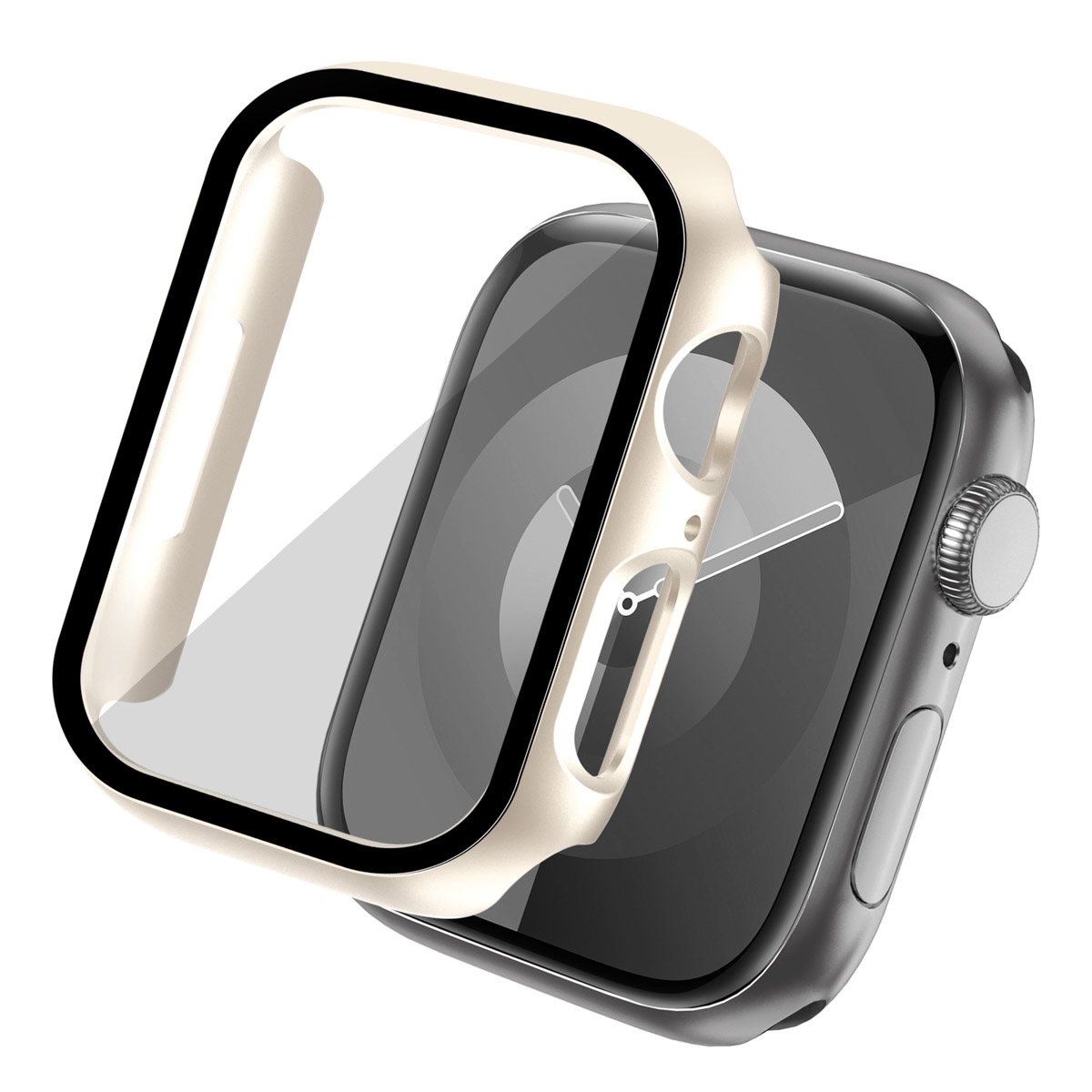 imoshion Full Cover Hard Case für das Apple Watch 7 / 8 / 9 - 45 mm - Polarstern