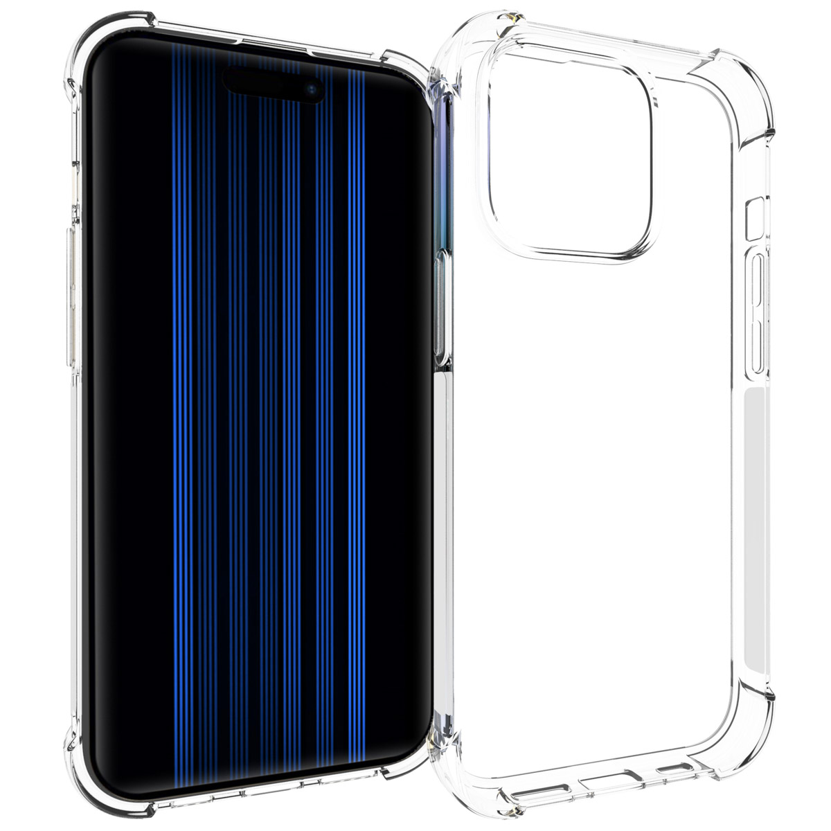 imoshion Shockproof Case für das Apple iPhone 15 Pro - Transparent