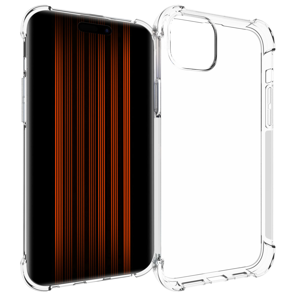 imoshion Shockproof Case für das Apple iPhone 15 Plus - Transparent