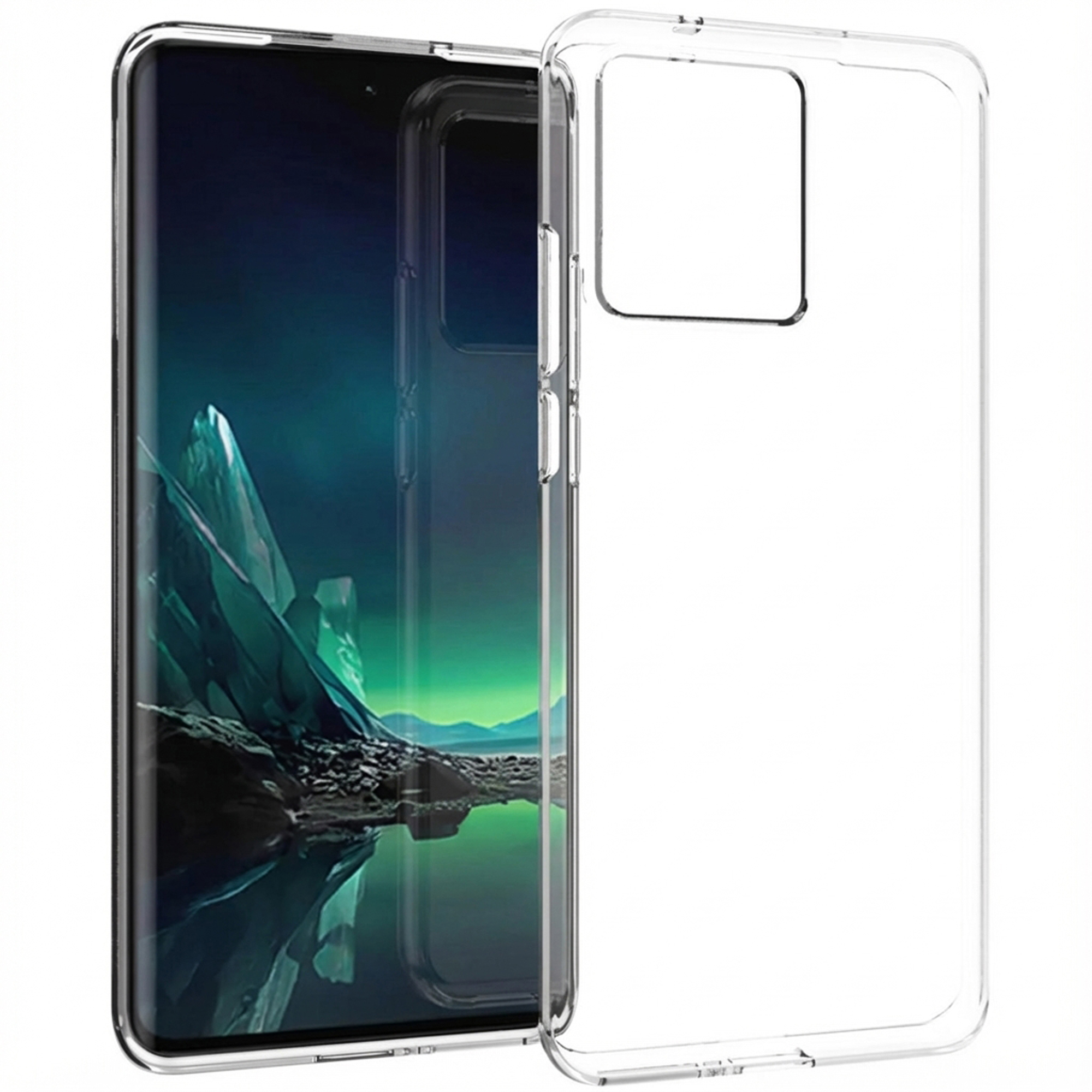 Accezz Clear TPU Backcover für das Motorola Edge 40 Neo - Transparent