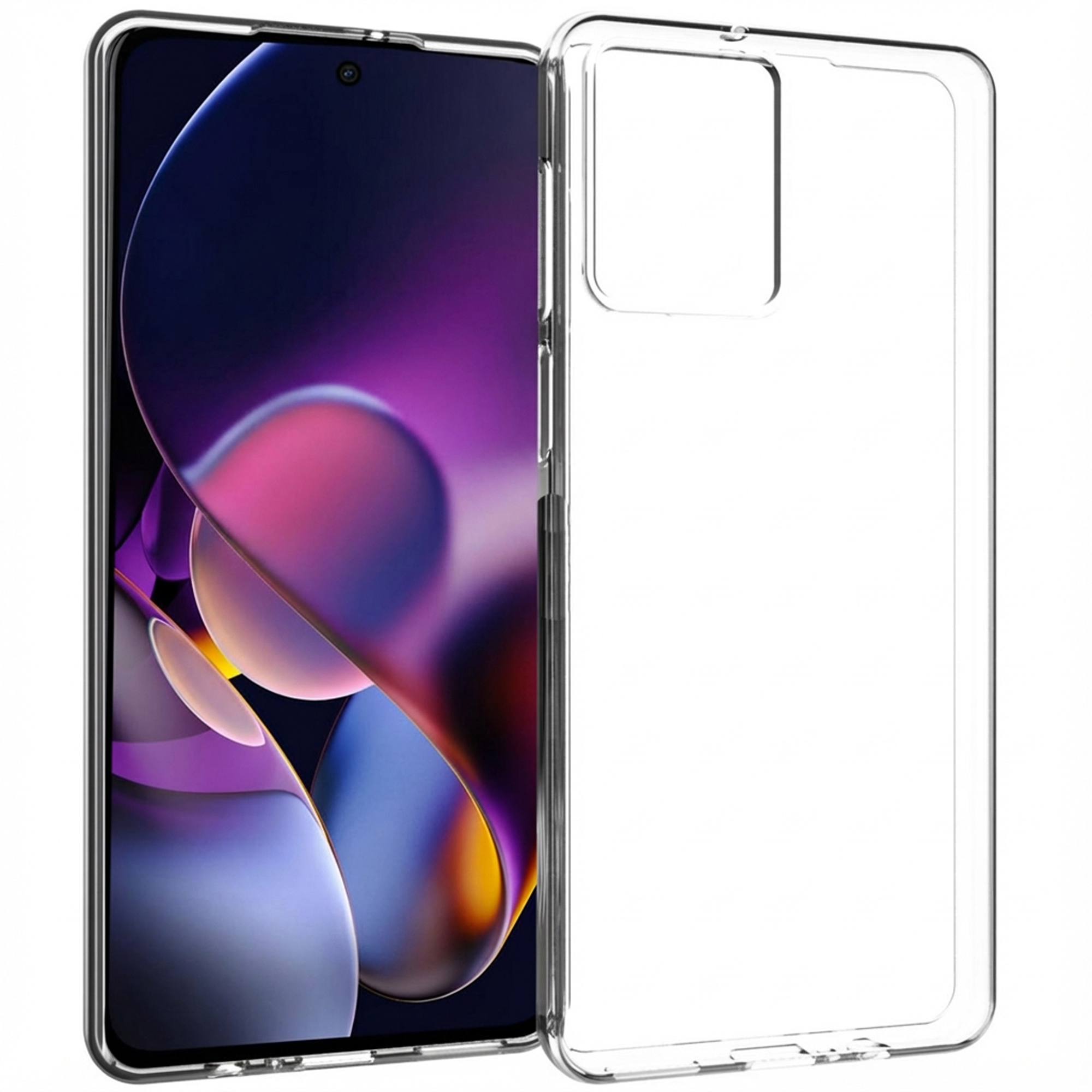 Accezz Clear TPU Backcover für das Motorola Moto G54 - Transparent