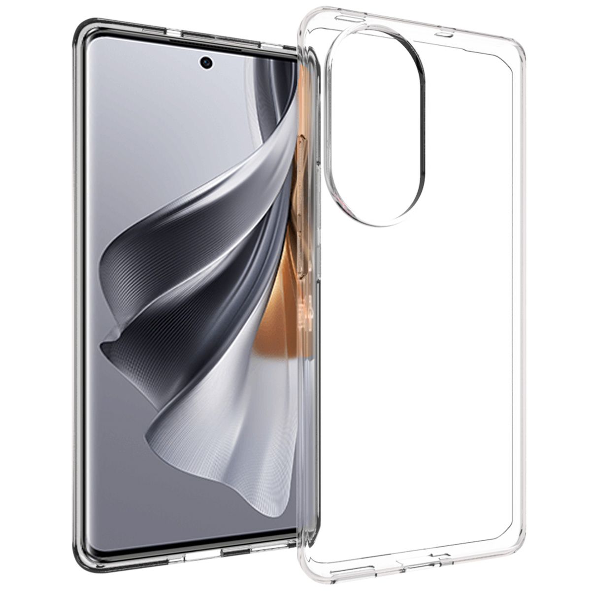 Accezz Clear TPU Backcover für das Oppo Reno 10 / 10 Pro - Transparent