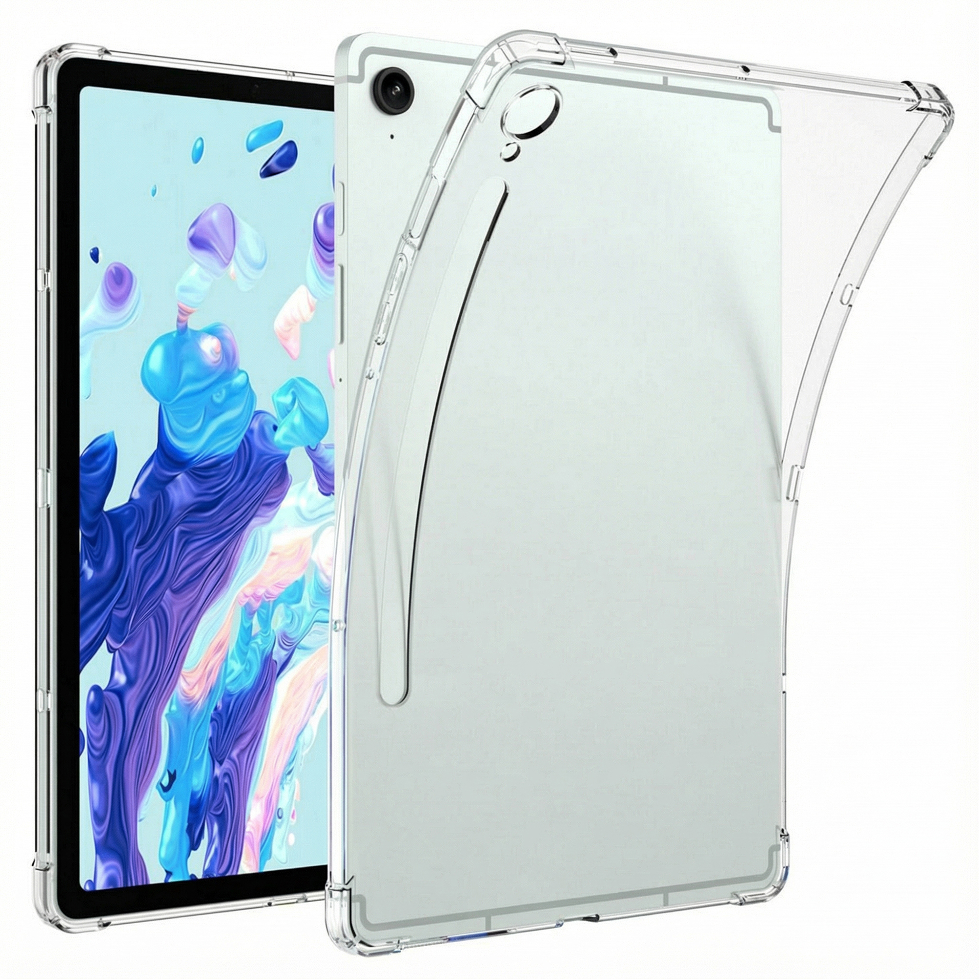 imoshion Shockproof Case für das Samsung Galaxy Tab S10 Lite / S10 FE / S9 FE - Transparent