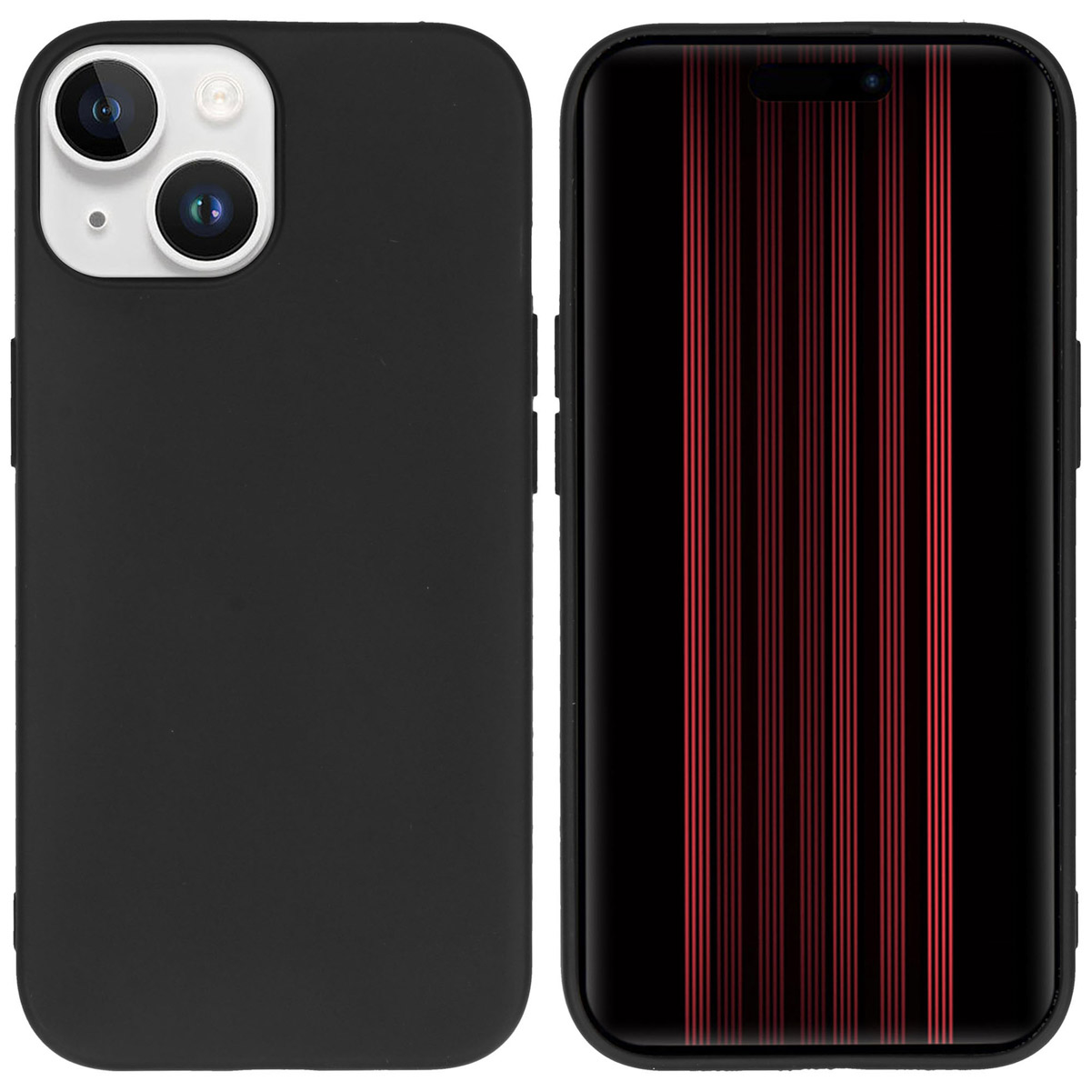 imoshion TPU Color Cover für das Apple iPhone 15 - Schwarz