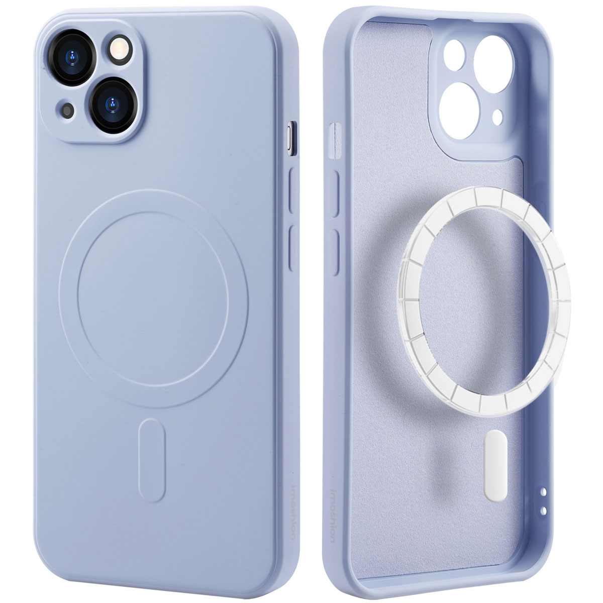 imoshion Color Back Cover mit MagSafe für das Apple iPhone 13 - Lila