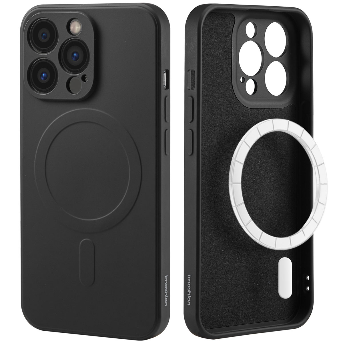 imoshion Color Back Cover mit MagSafe für das Apple iPhone 13 Pro - Schwarz