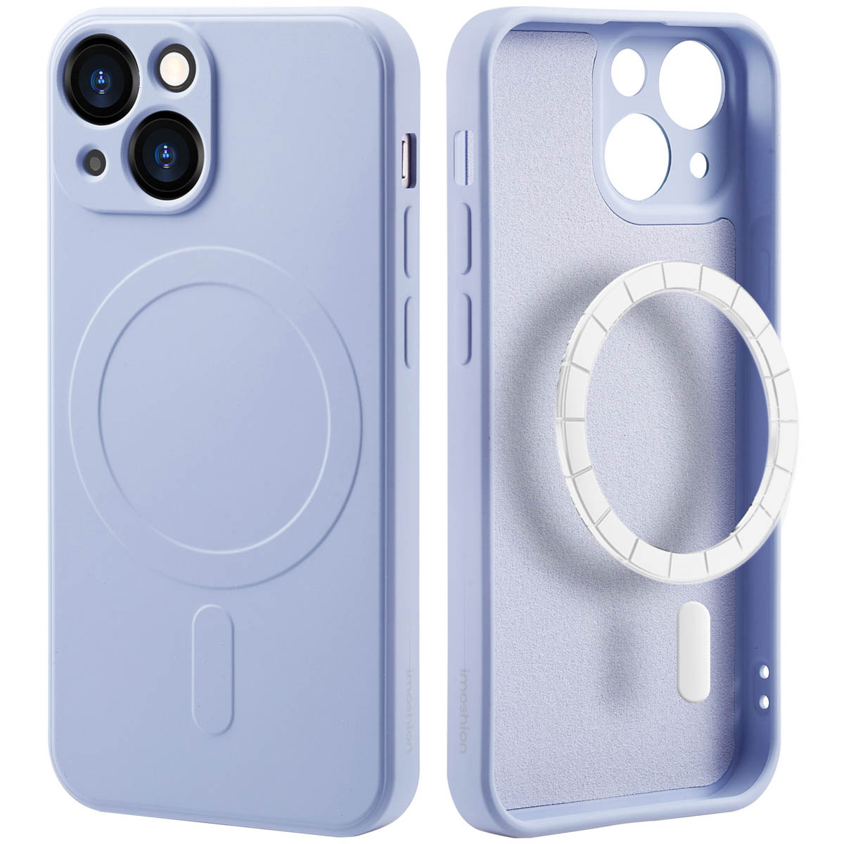 imoshion Color Back Cover mit MagSafe für das Apple iPhone 13 Mini - Lila