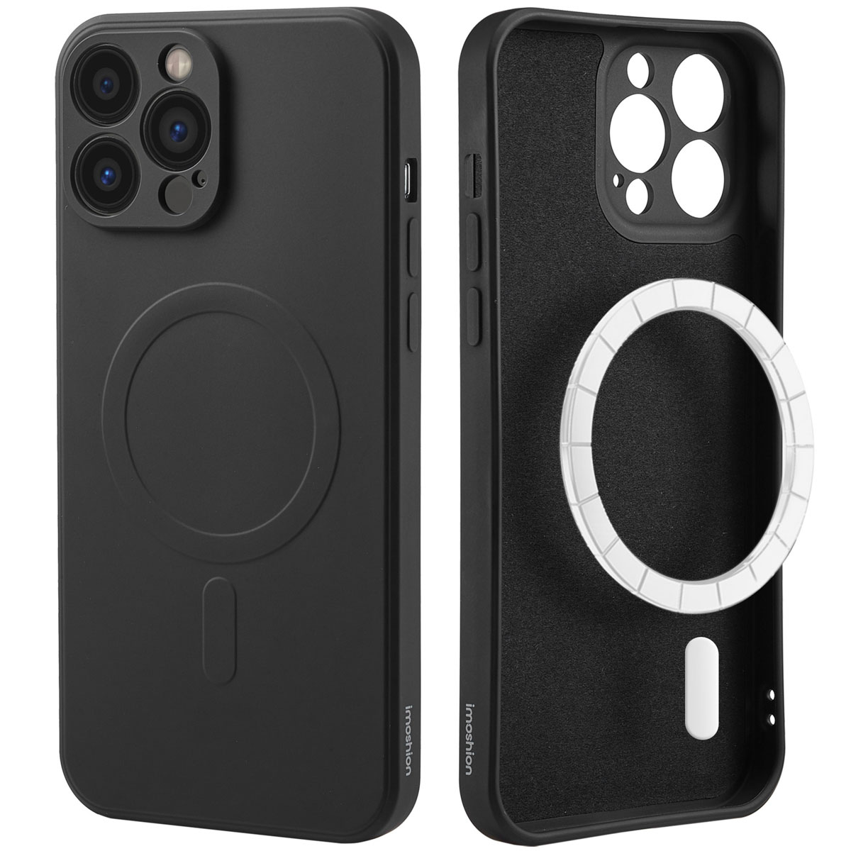 imoshion Color Back Cover mit MagSafe für das Apple iPhone 13 Pro Max - Schwarz