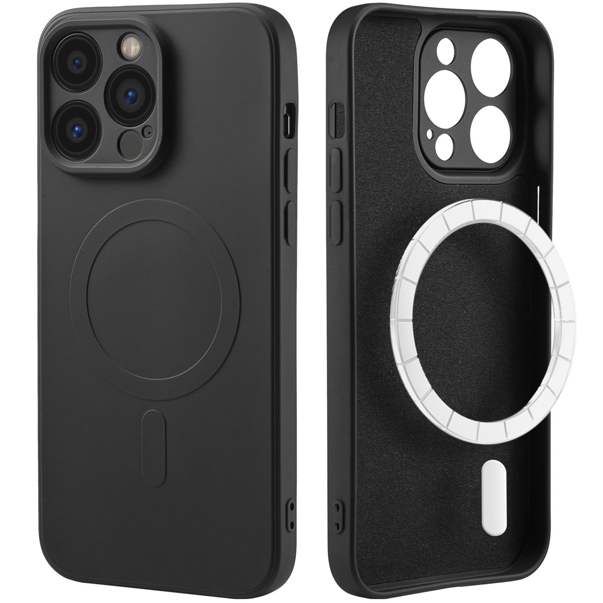 imoshion Color Back Cover mit MagSafe für das Apple iPhone 14 Pro Max - Schwarz