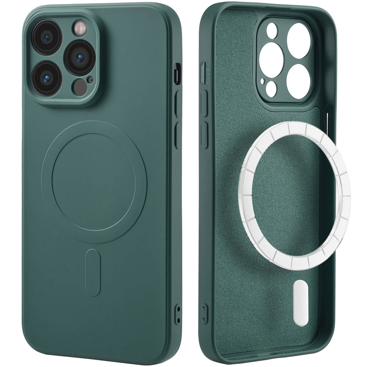 imoshion Color Back Cover mit MagSafe für das Apple iPhone 14 Pro Max - Dunkelgrün