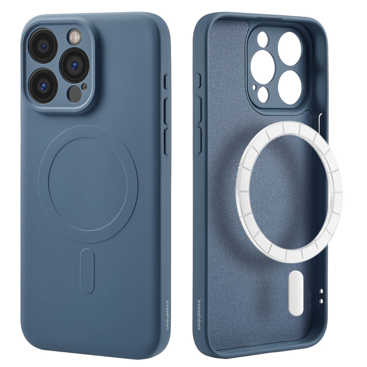 imoshion Color Back Cover mit MagSafe für das Apple iPhone 15 Pro Max - Dunkelblau