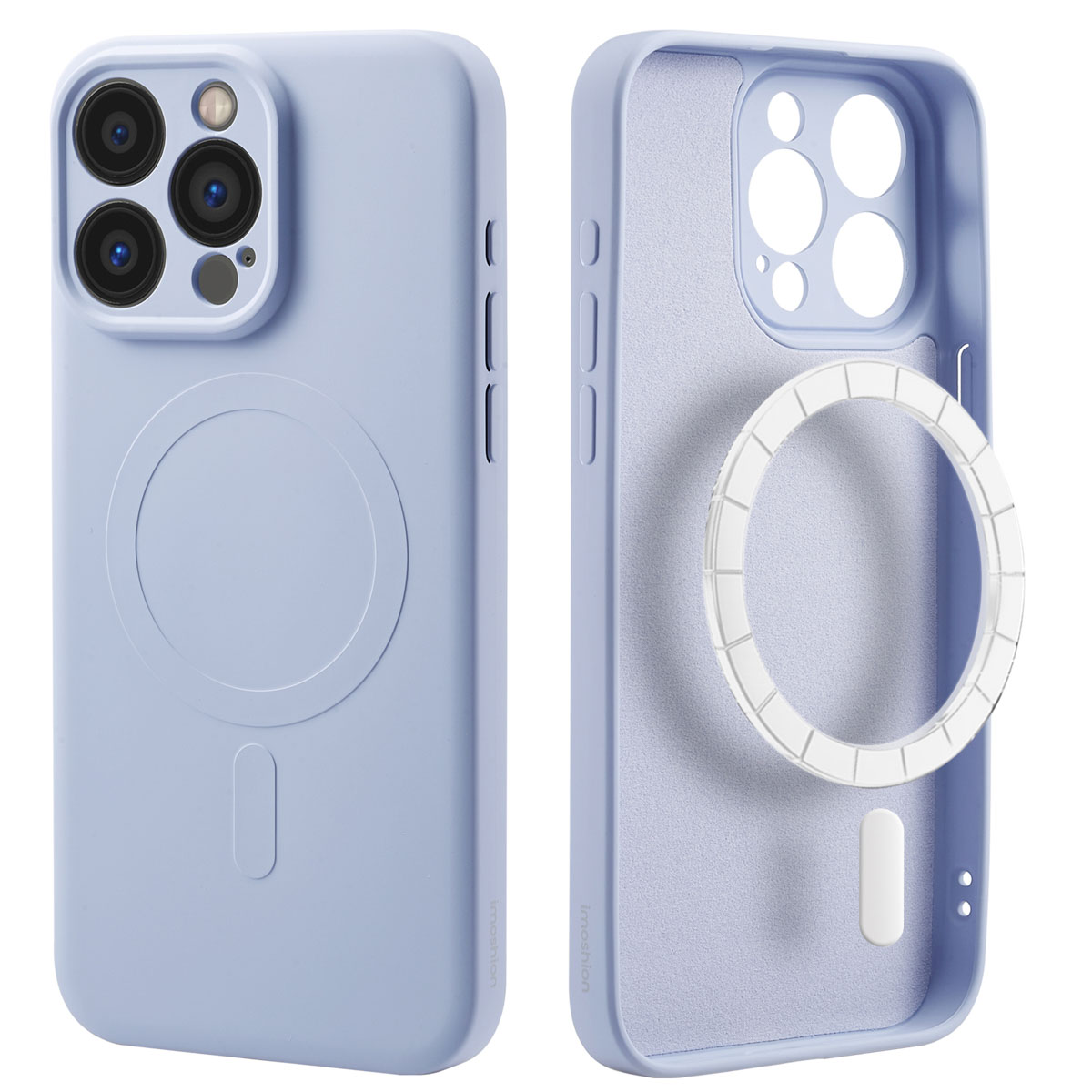 imoshion Color Back Cover mit MagSafe für das Apple iPhone 15 Pro Max - Lila