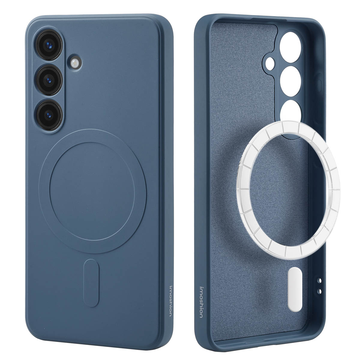 imoshion Color Back Cover mit MagSafe für das Samsung Galaxy S24 - Dunkelblau