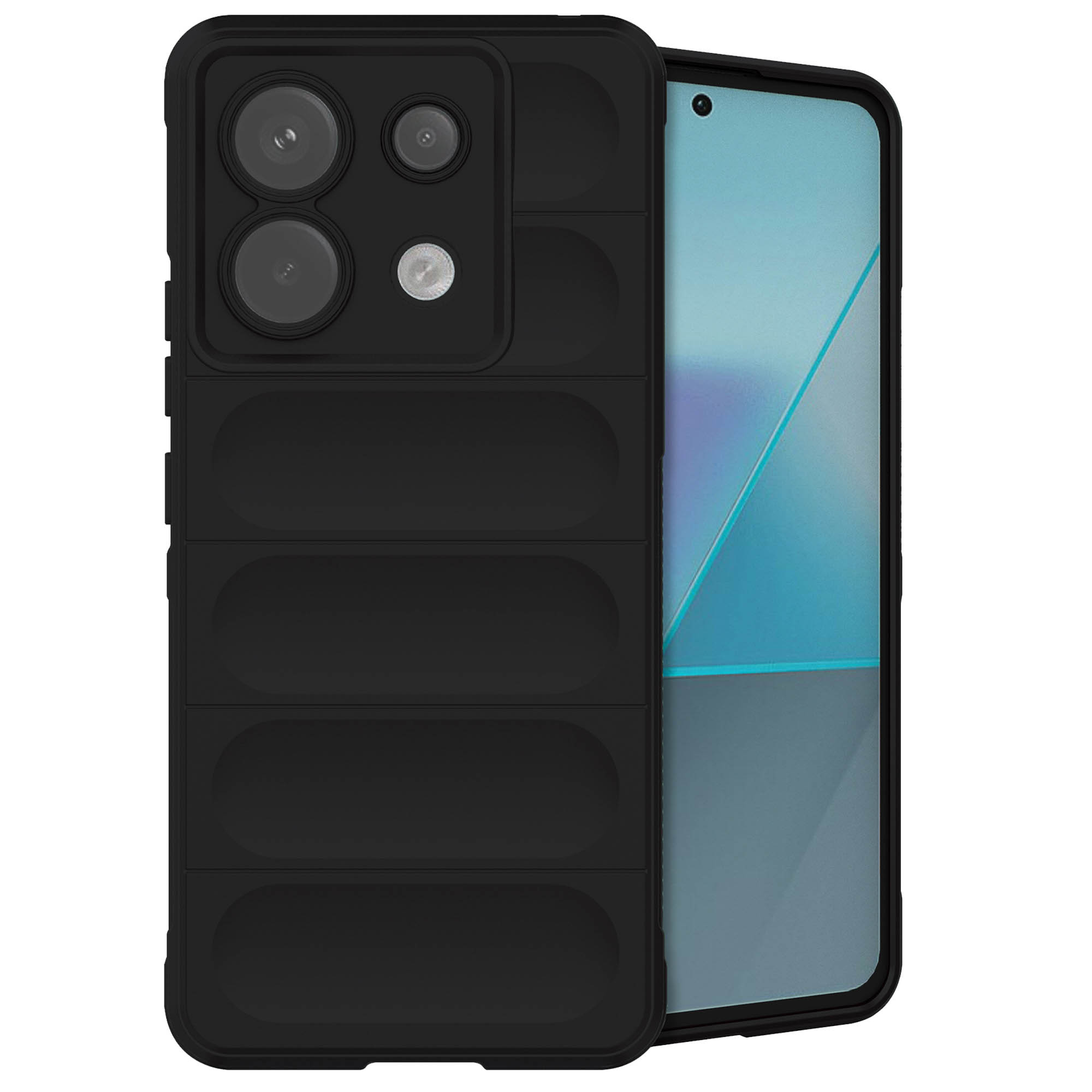 imoshion EasyGrip Backcover für das Xiaomi Redmi Note 13 Pro (5G) - Schwarz