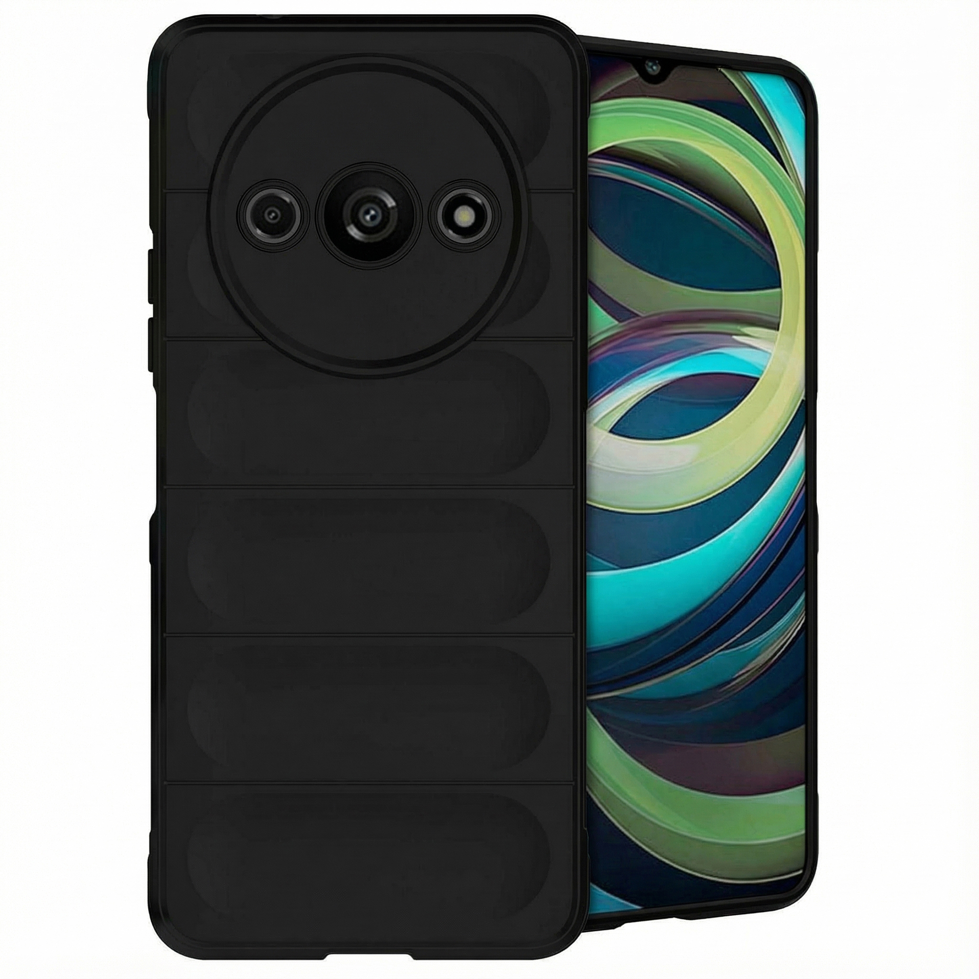 imoshion EasyGrip Backcover für das Xiaomi Redmi A3 - Schwarz