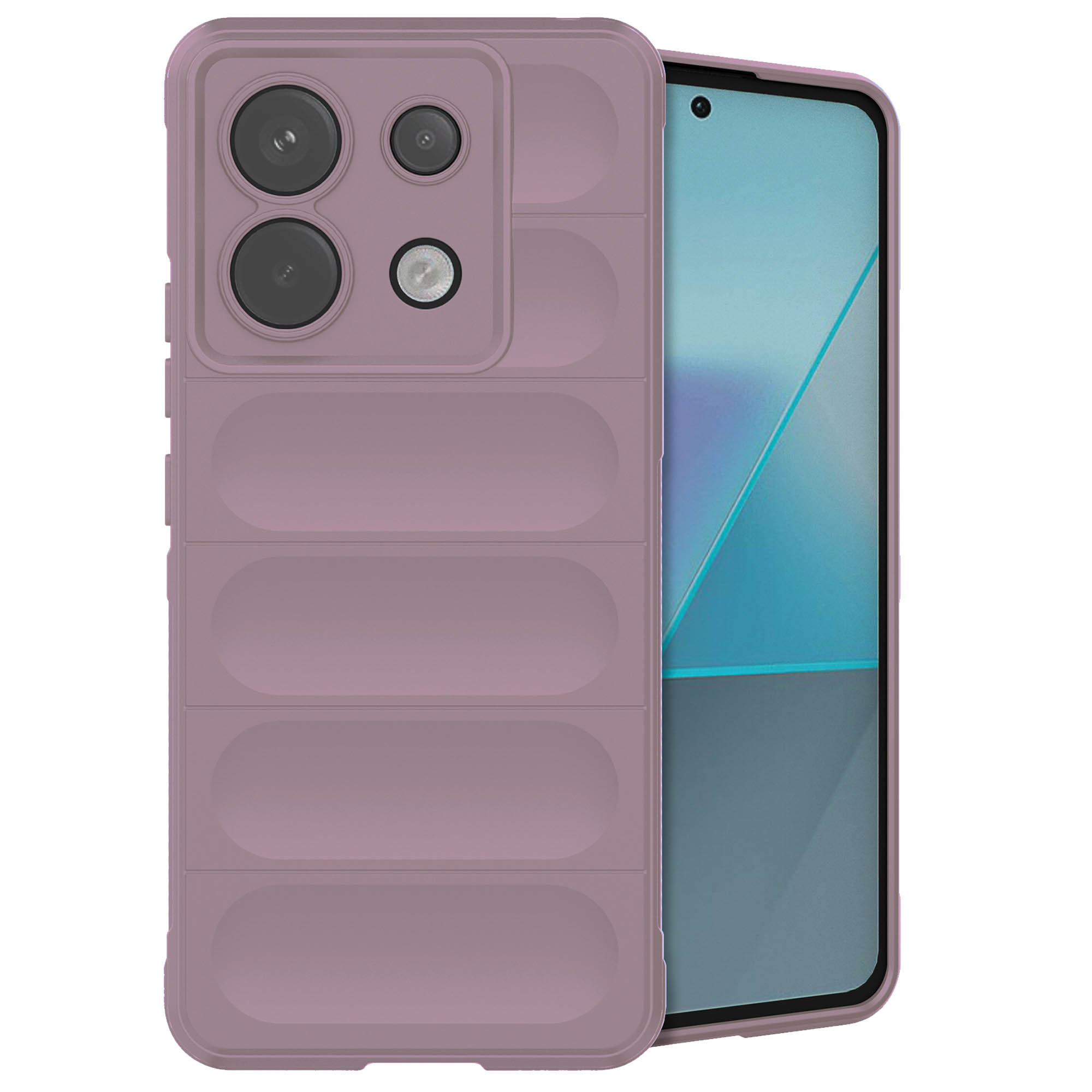 imoshion EasyGrip Backcover für das Xiaomi Poco X6 Pro - Violett