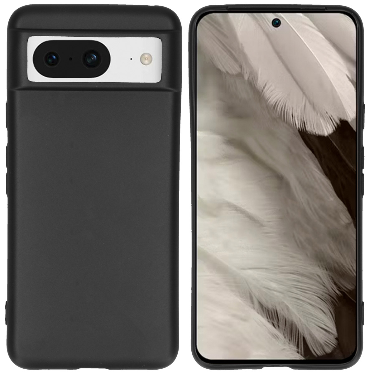 imoshion TPU Color Cover für das Google Pixel 8 - Schwarz