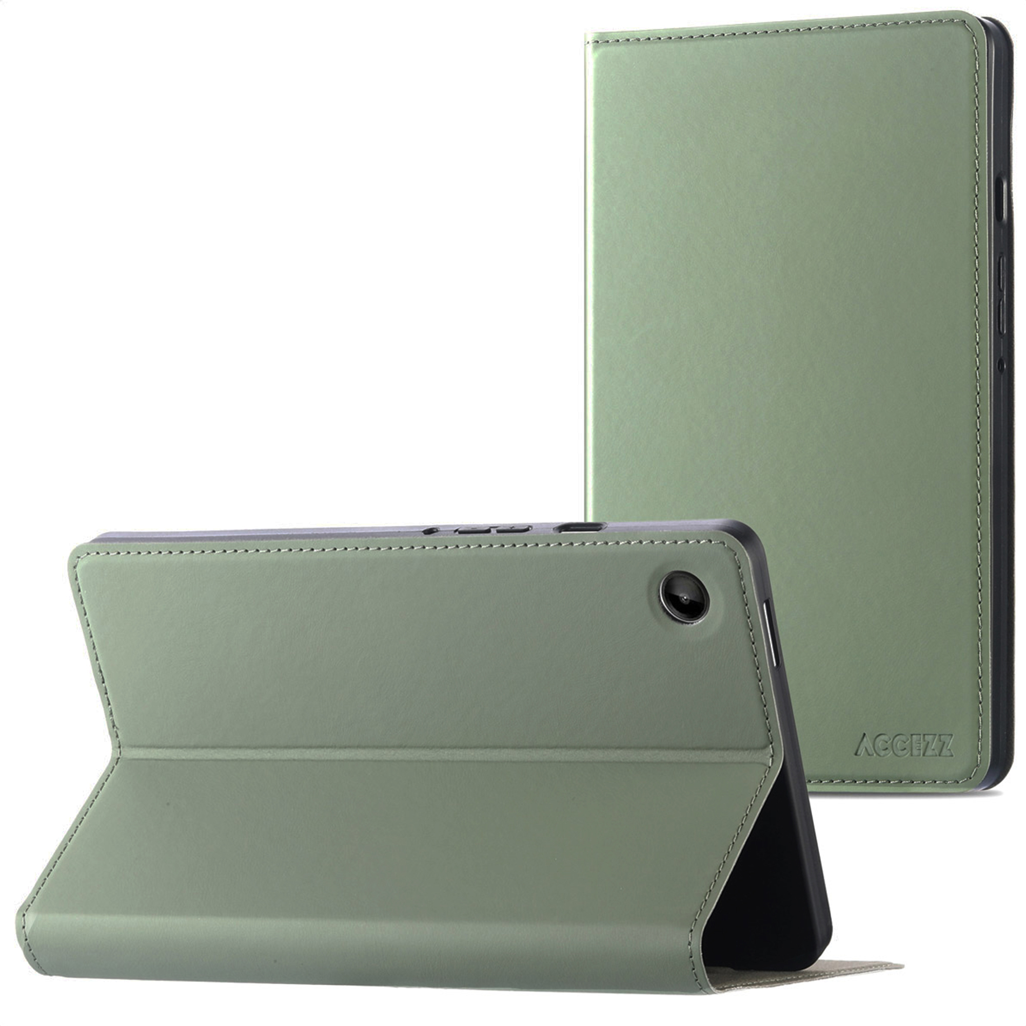 Accezz Classic Klapphülle für das Samsung Galaxy Tab A9 8.7 Zoll - Grün