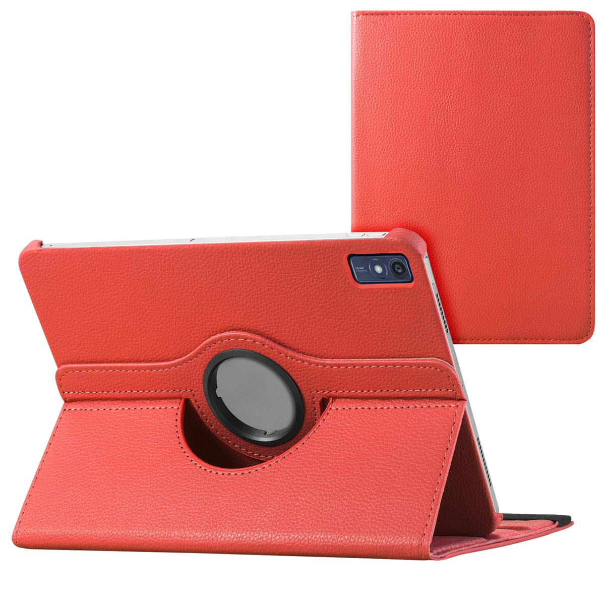 imoshion 360° drehbare Klapphülle für das Lenovo Tab P12 - Rot