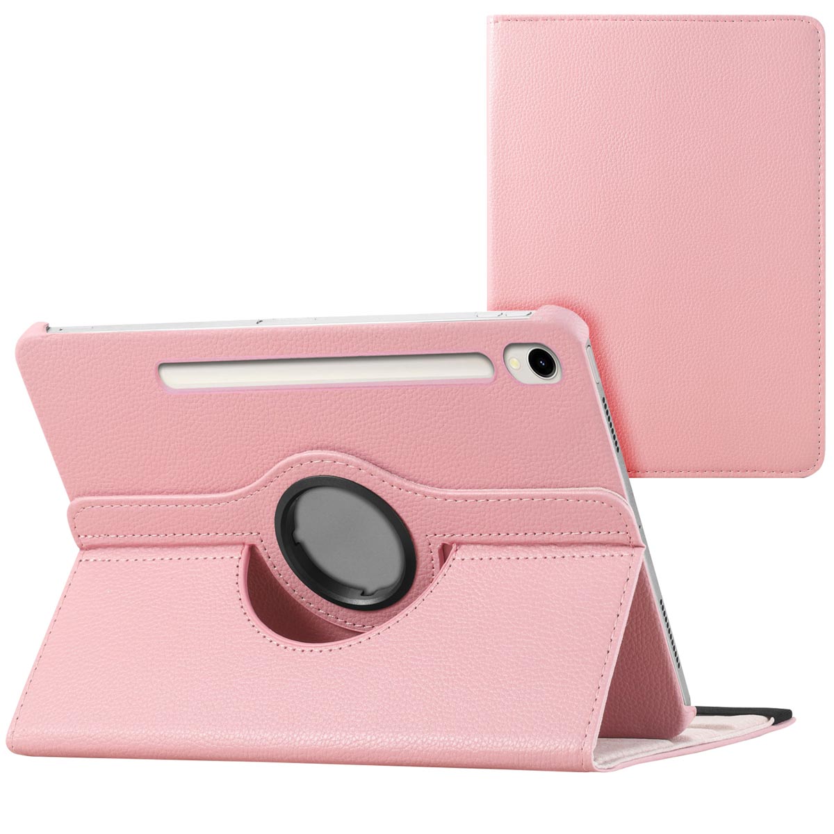 imoshion 360° drehbare Klapphülle für das Samsung Galaxy Tab S9 11.0 Zoll / S10 Lite / S10 FE / S9 FE 10.9 Zoll - Rosa