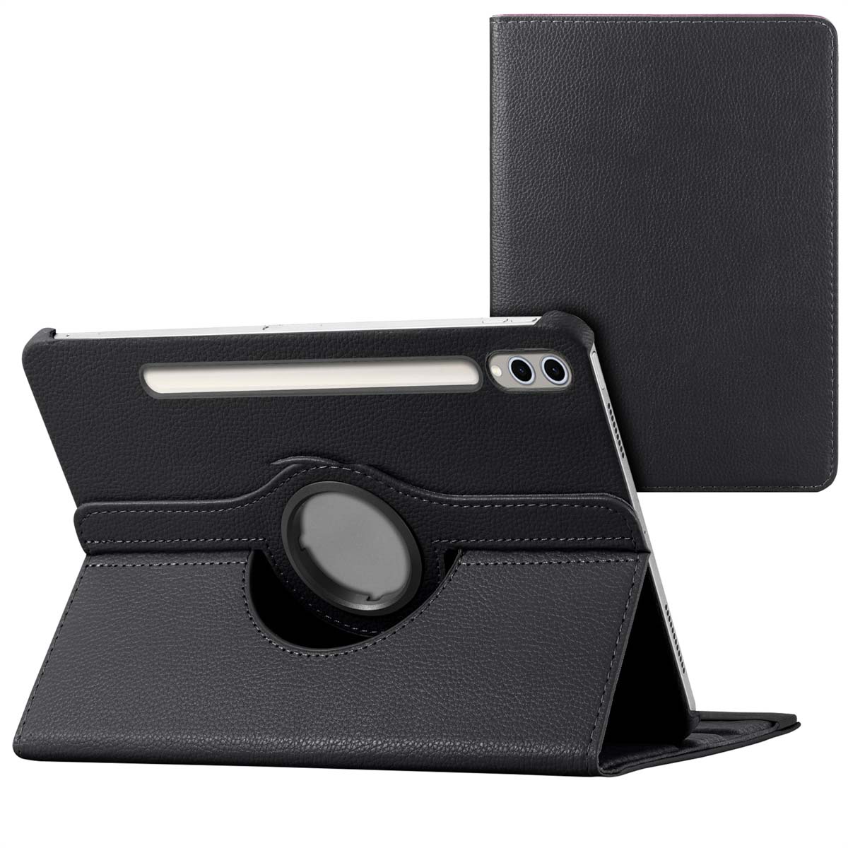 imoshion 360° drehbare Klapphülle für das Samsung Galaxy Tab S10 Plus / Tab S9 FE Plus / Tab S9 Plus - Schwarz