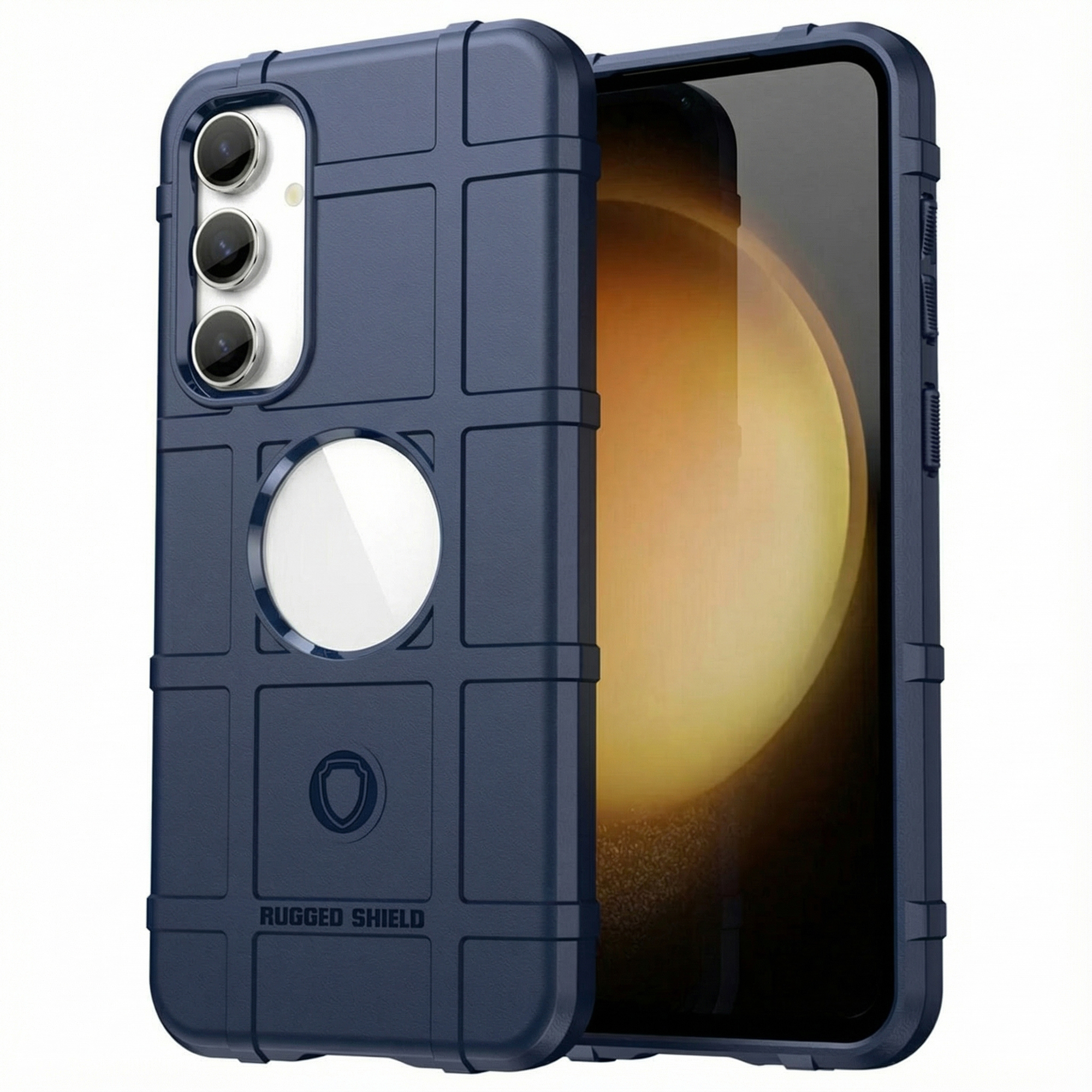 imoshion Rugged Shield Backcover für das Samsung Galaxy S23 FE - Dunkelblau