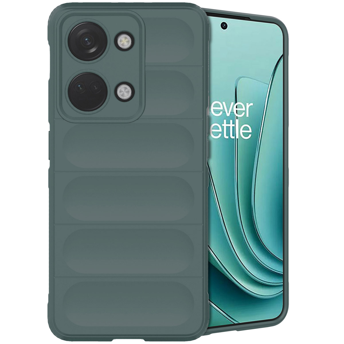 imoshion EasyGrip Backcover für das OnePlus Nord 3 - Dunkelgrün