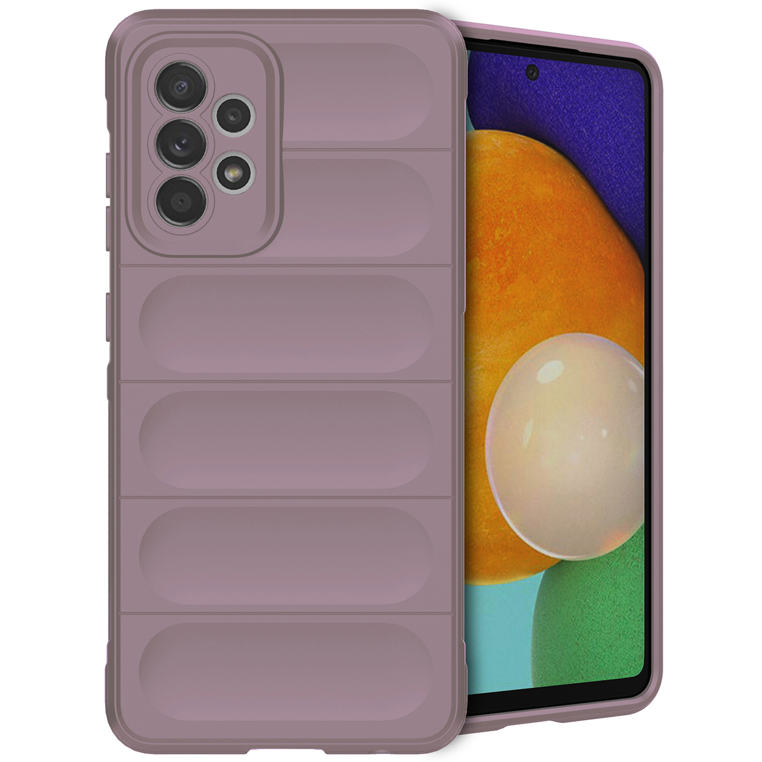 imoshion EasyGrip Backcover für das Samsung Galaxy A52(s) (5G/4G) - Violett