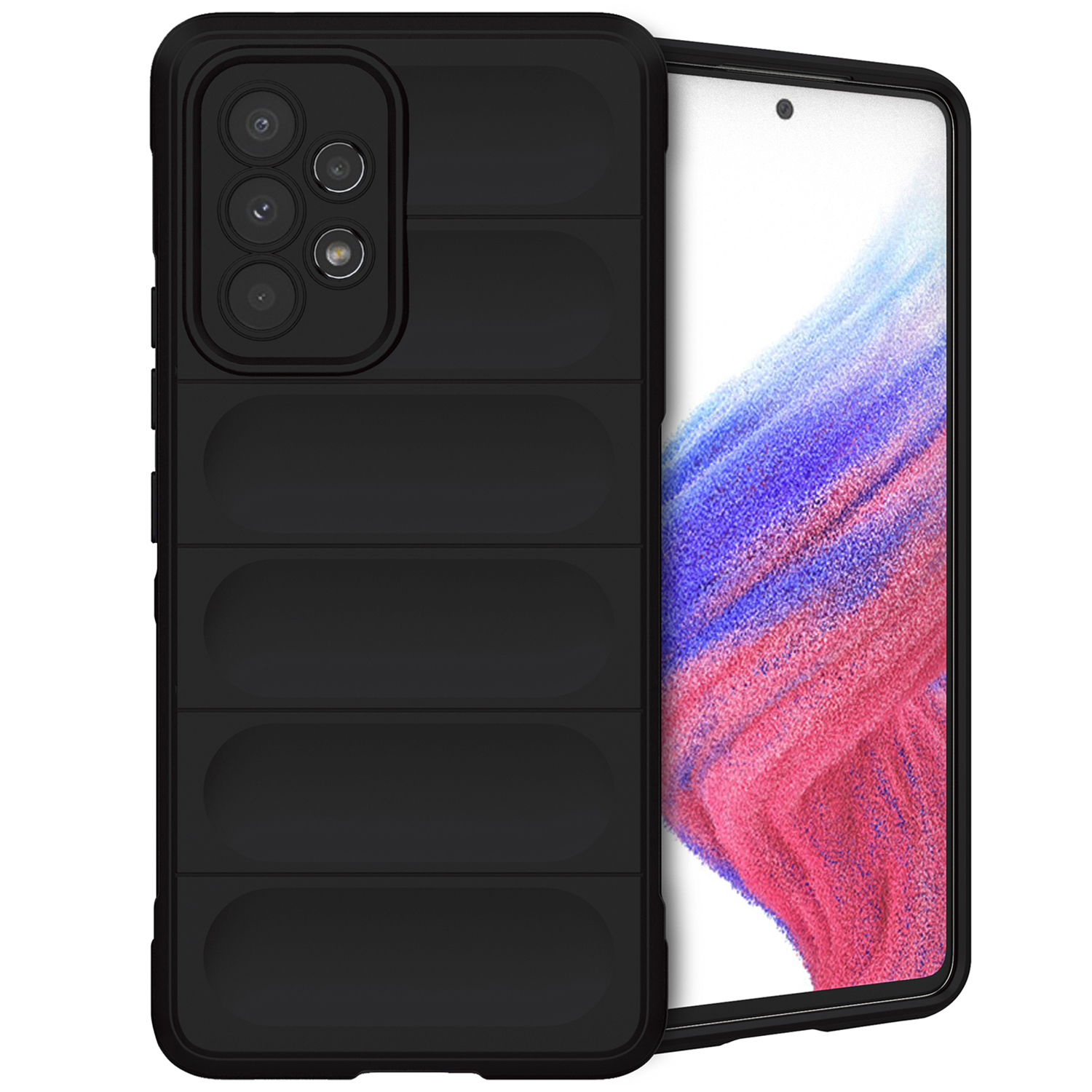 imoshion EasyGrip Backcover für das Samsung Galaxy A53 - Schwarz