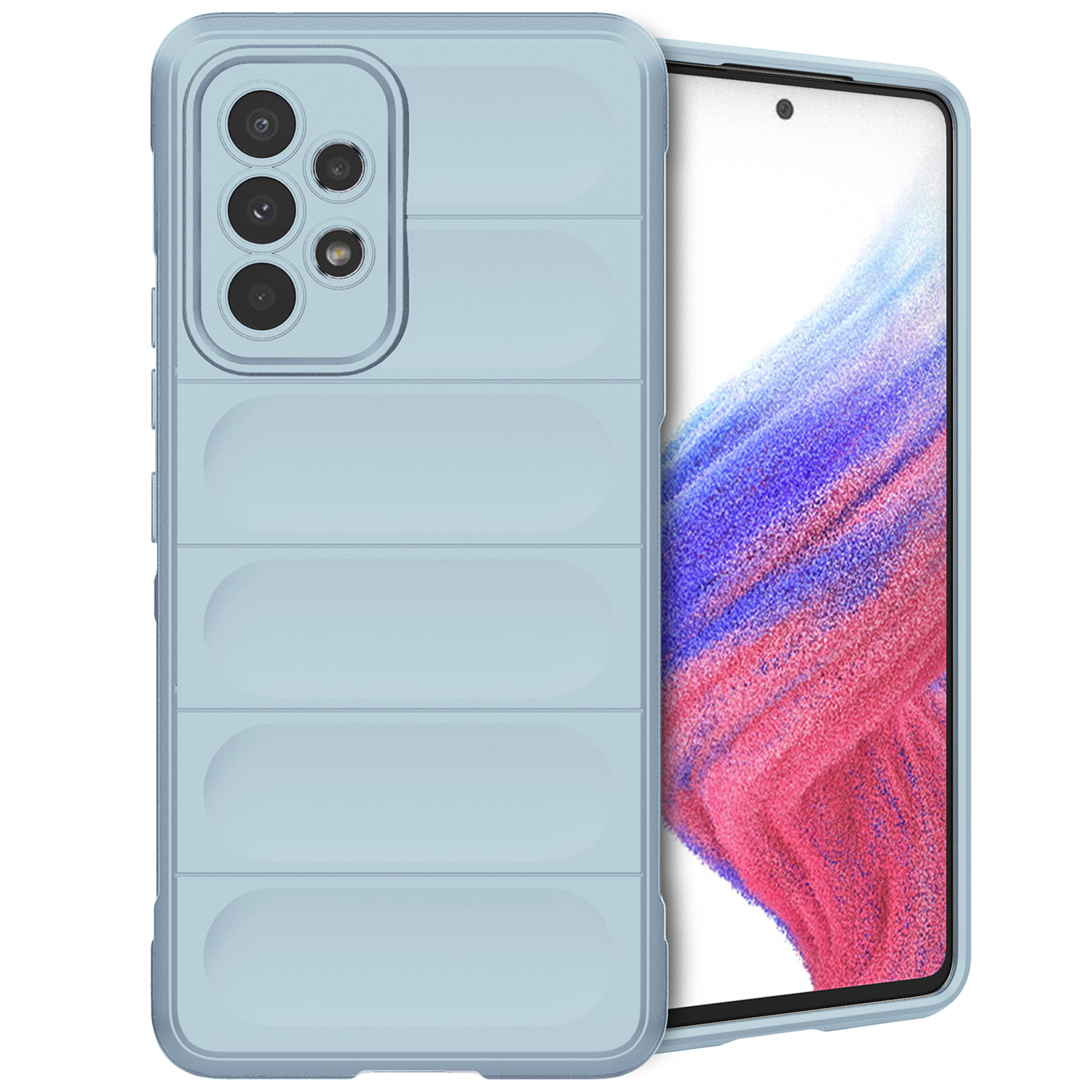 imoshion EasyGrip Backcover für das Samsung Galaxy A53 - Hellblau