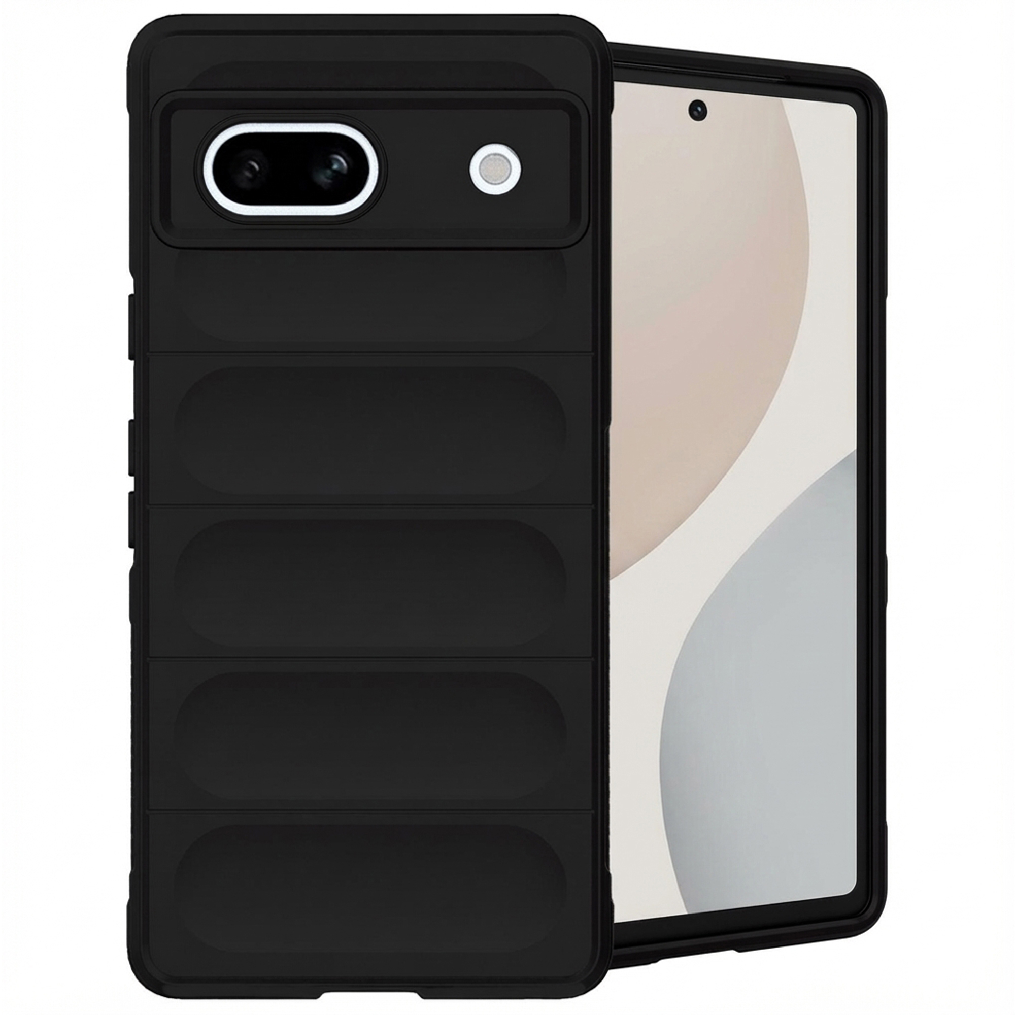 imoshion EasyGrip Backcover für das Google Pixel 7a - Schwarz