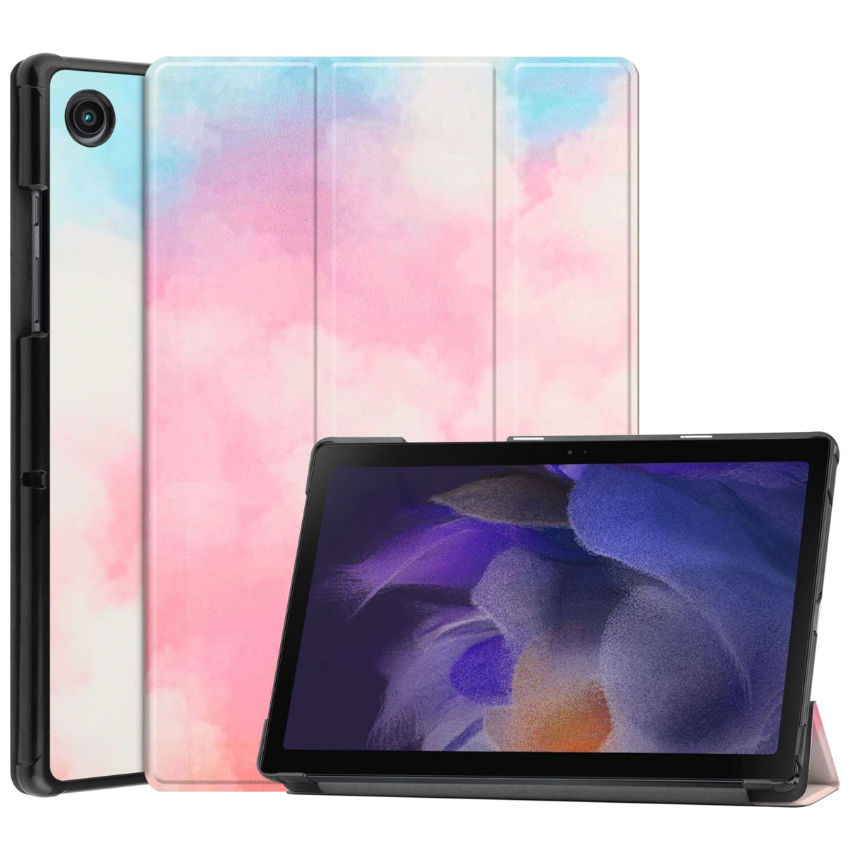 imoshion Design Trifold Klaphülle für das Samsung Galaxy Tab A8 - Sky