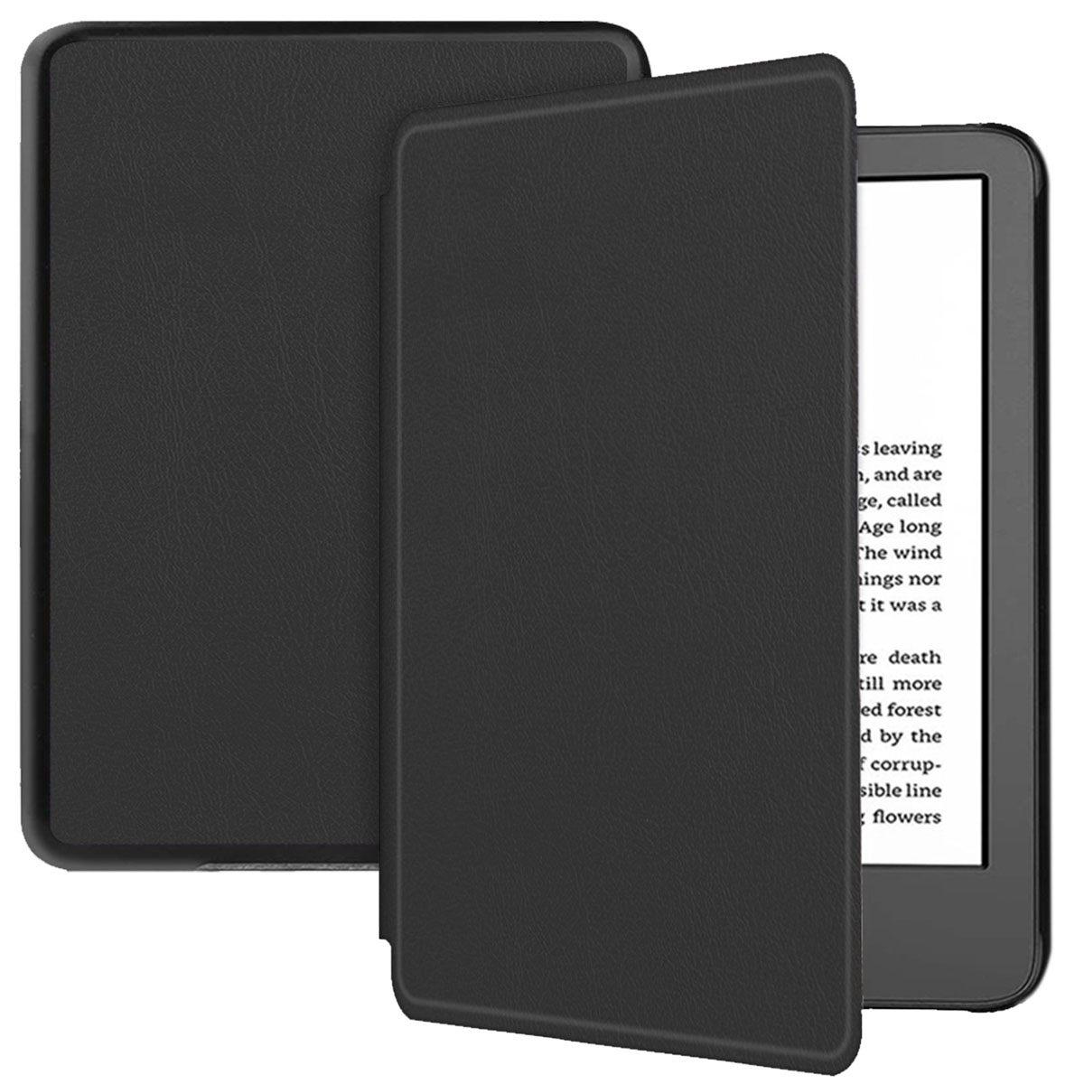 imoshion Slim Hard Case Klapphülle für das Amazon Kindle (2024) / Amazon Kindle (2022) 11th gen - Schwarz
