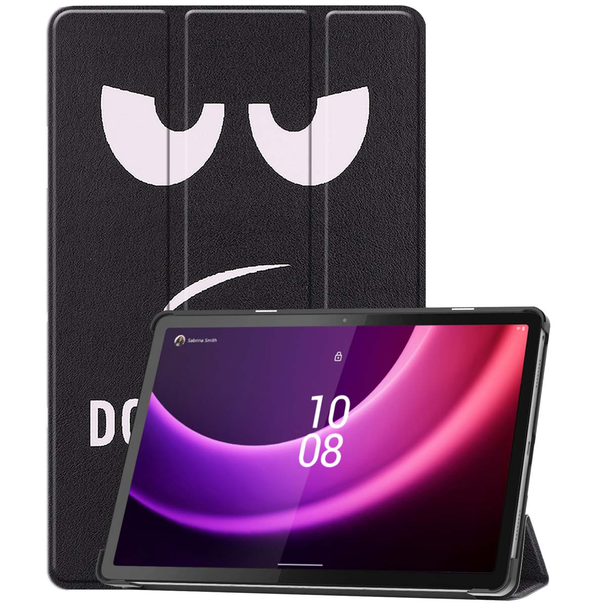 imoshion Design Trifold Klaphülle für das Lenovo Tab P11 (2nd gen) - Don't touch