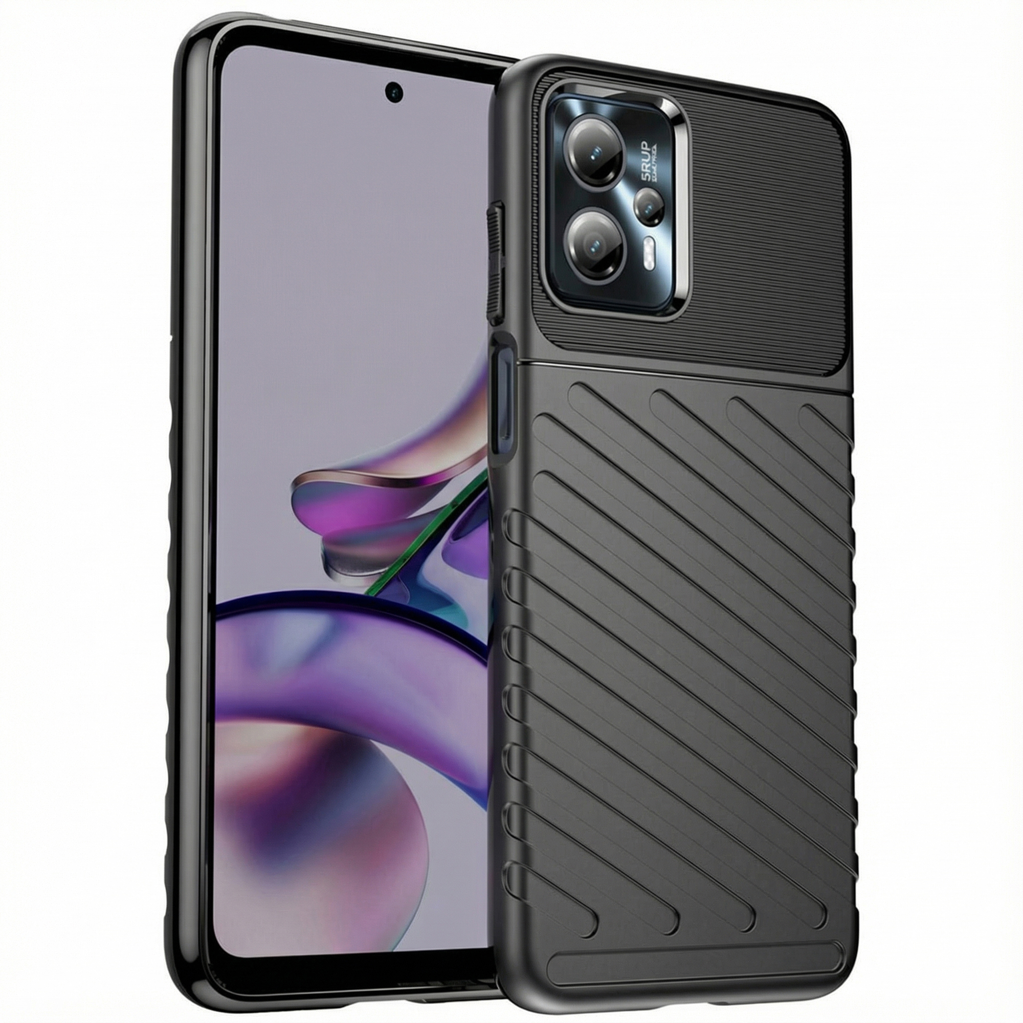 imoshion Thunder Backcover für das Motorola Moto G13 / G23 - Schwarz