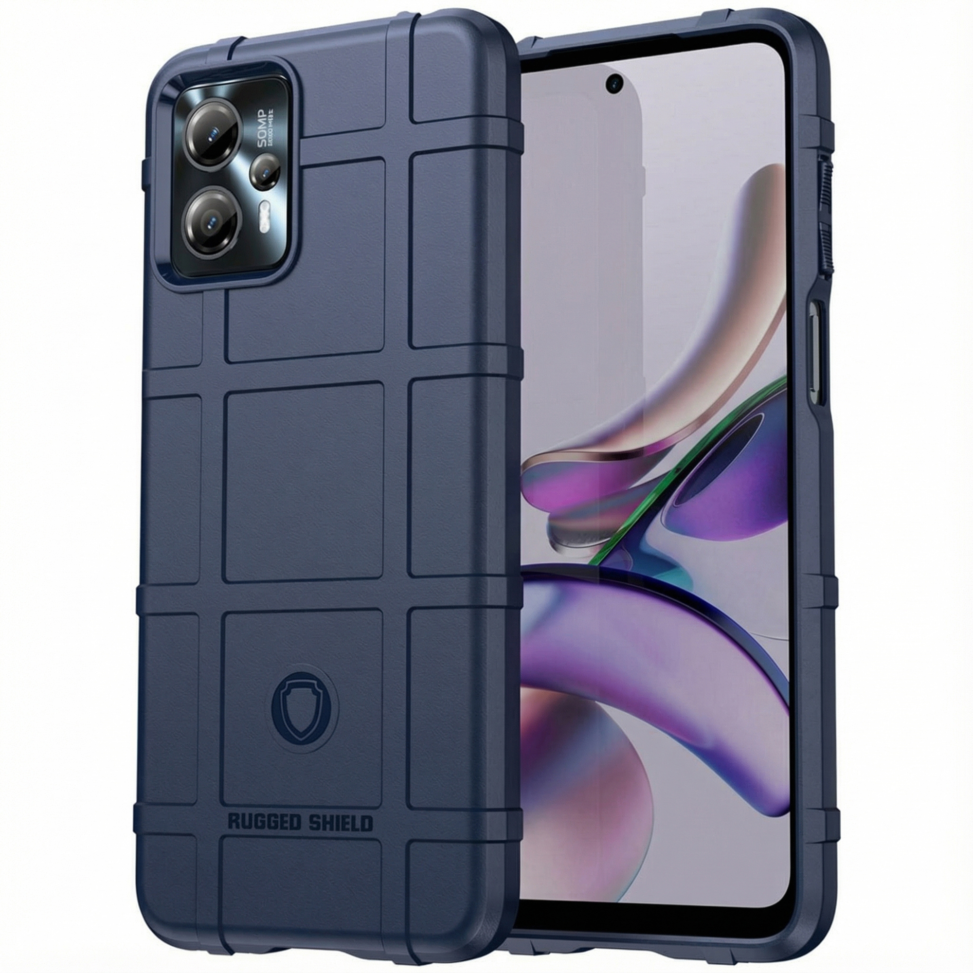 imoshion Rugged Shield Backcover für das Motorola Moto G13 / G23 - Dunkelblau
