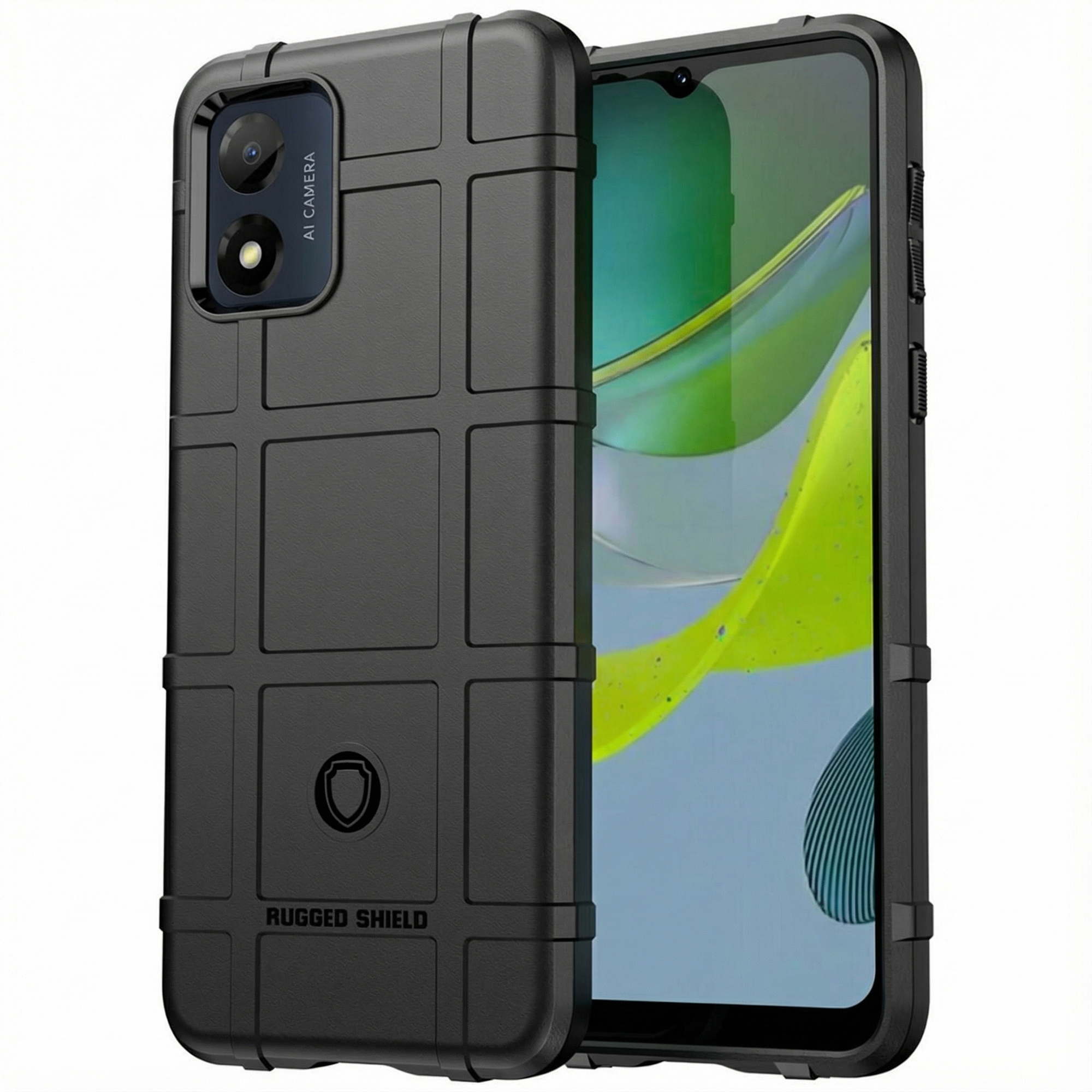 imoshion Rugged Shield Backcover für das Motorola Moto E13 - Schwarz