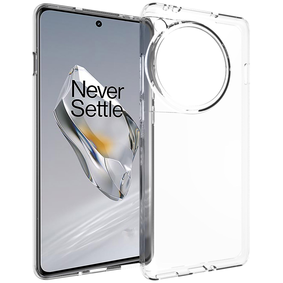 Accezz Clear TPU Backcover für das OnePlus 12 - Transparent